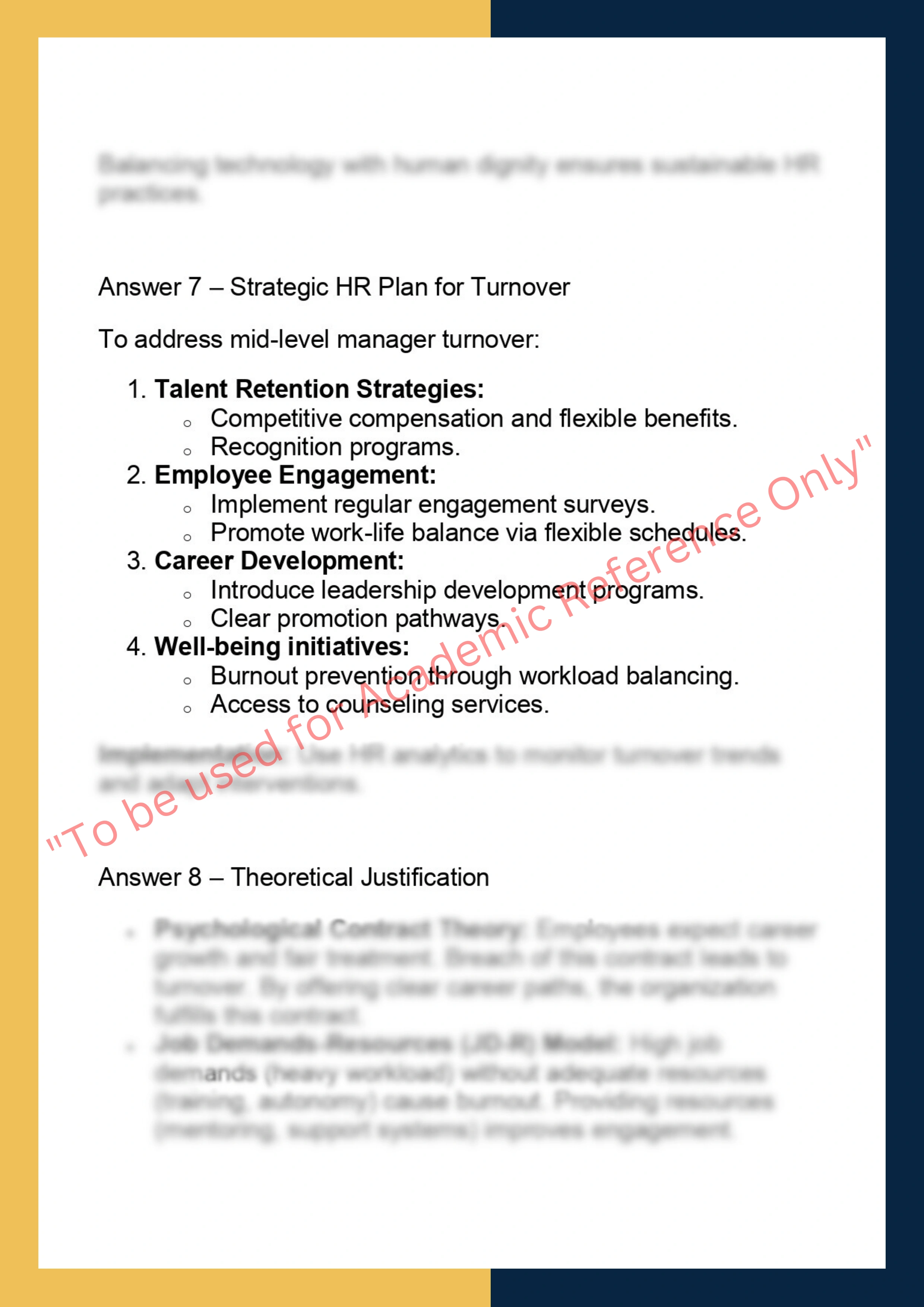 HRMG7006 – Advanced Human Resource  Management 5