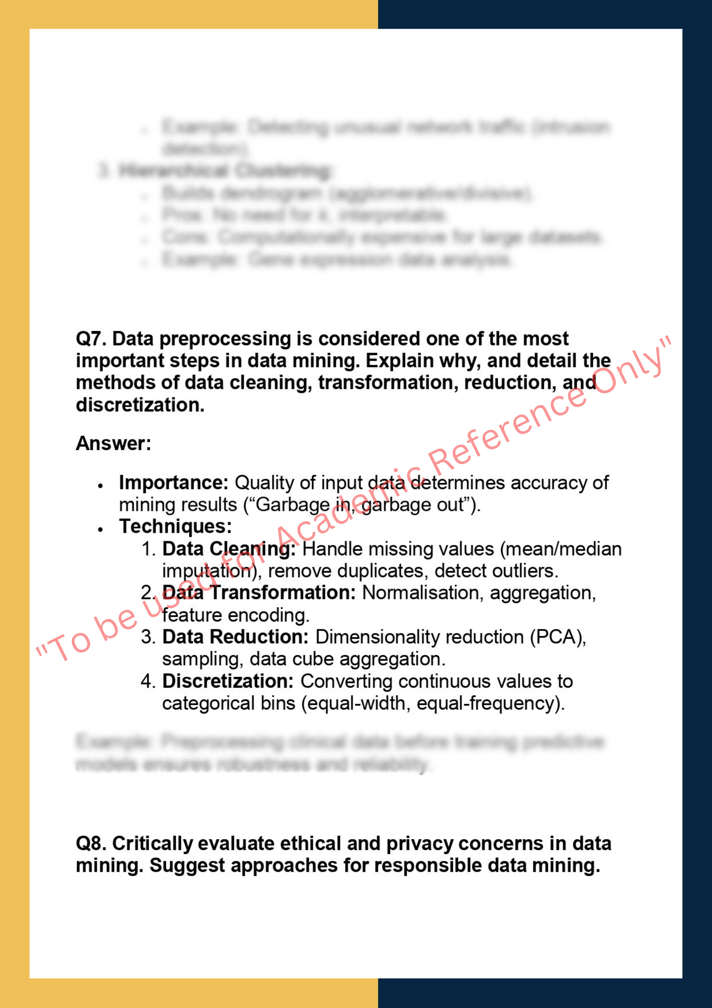 ECE 50836 –  Introduction to Data Mining 5
