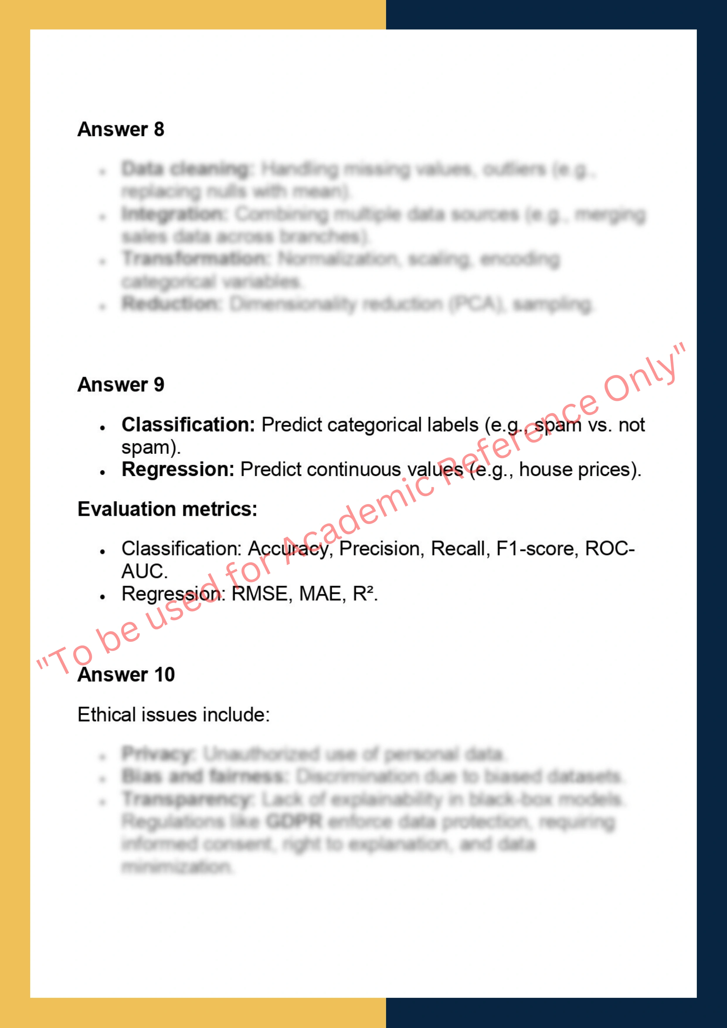 ANLY 600–  Data Mining 5