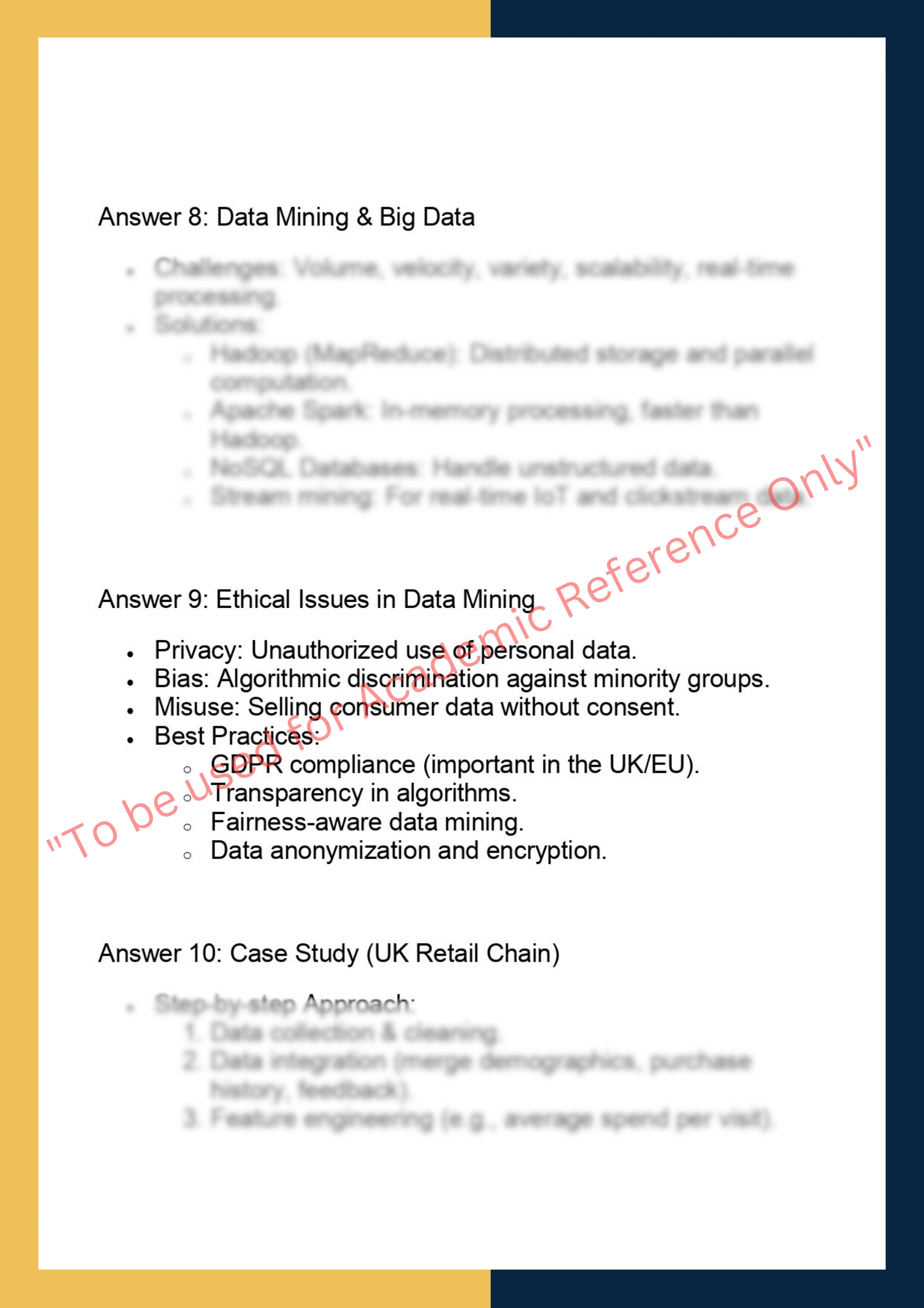 CS 634 – Data  Mining 5