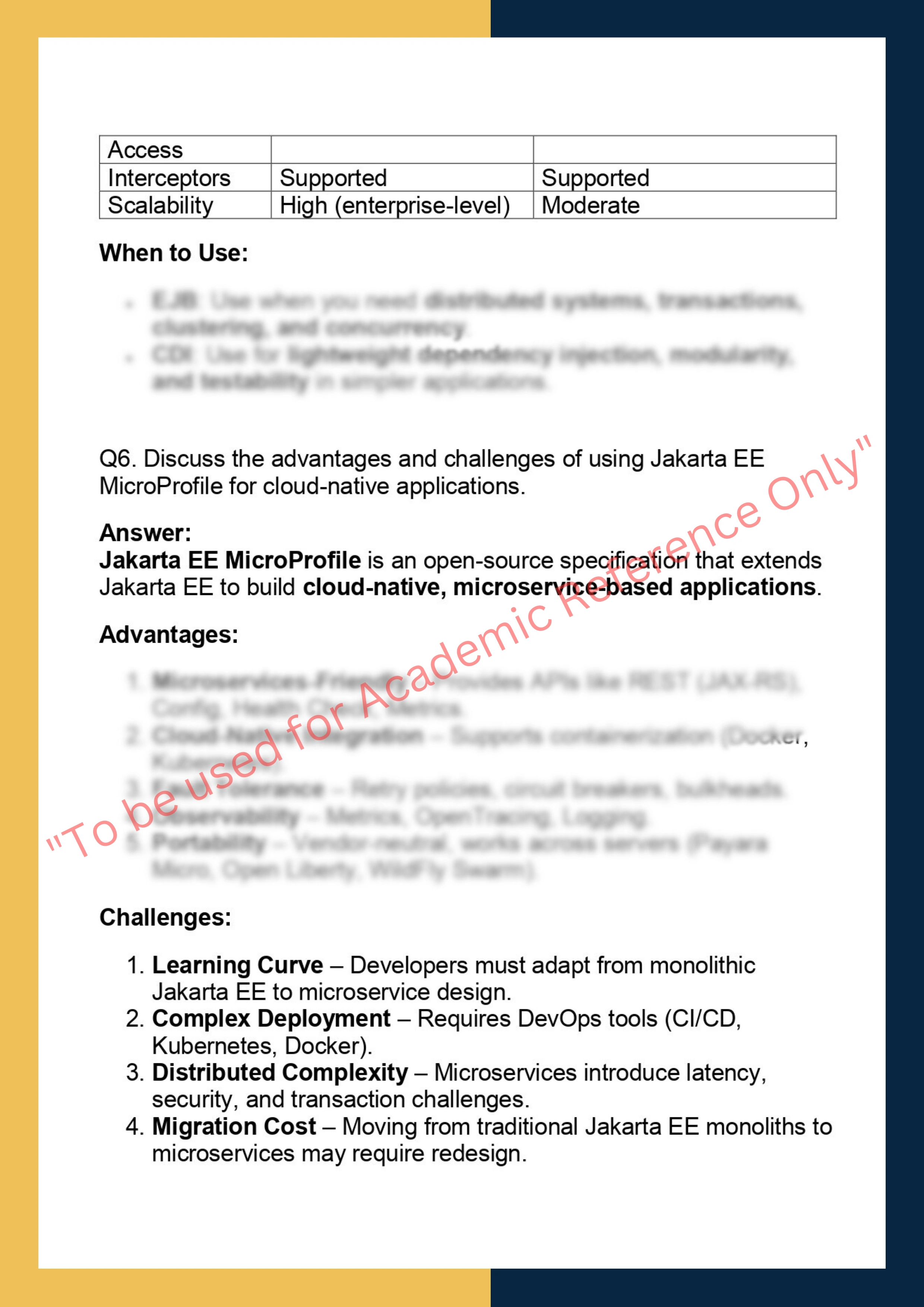 EJE606 –  Enterprise Java 5