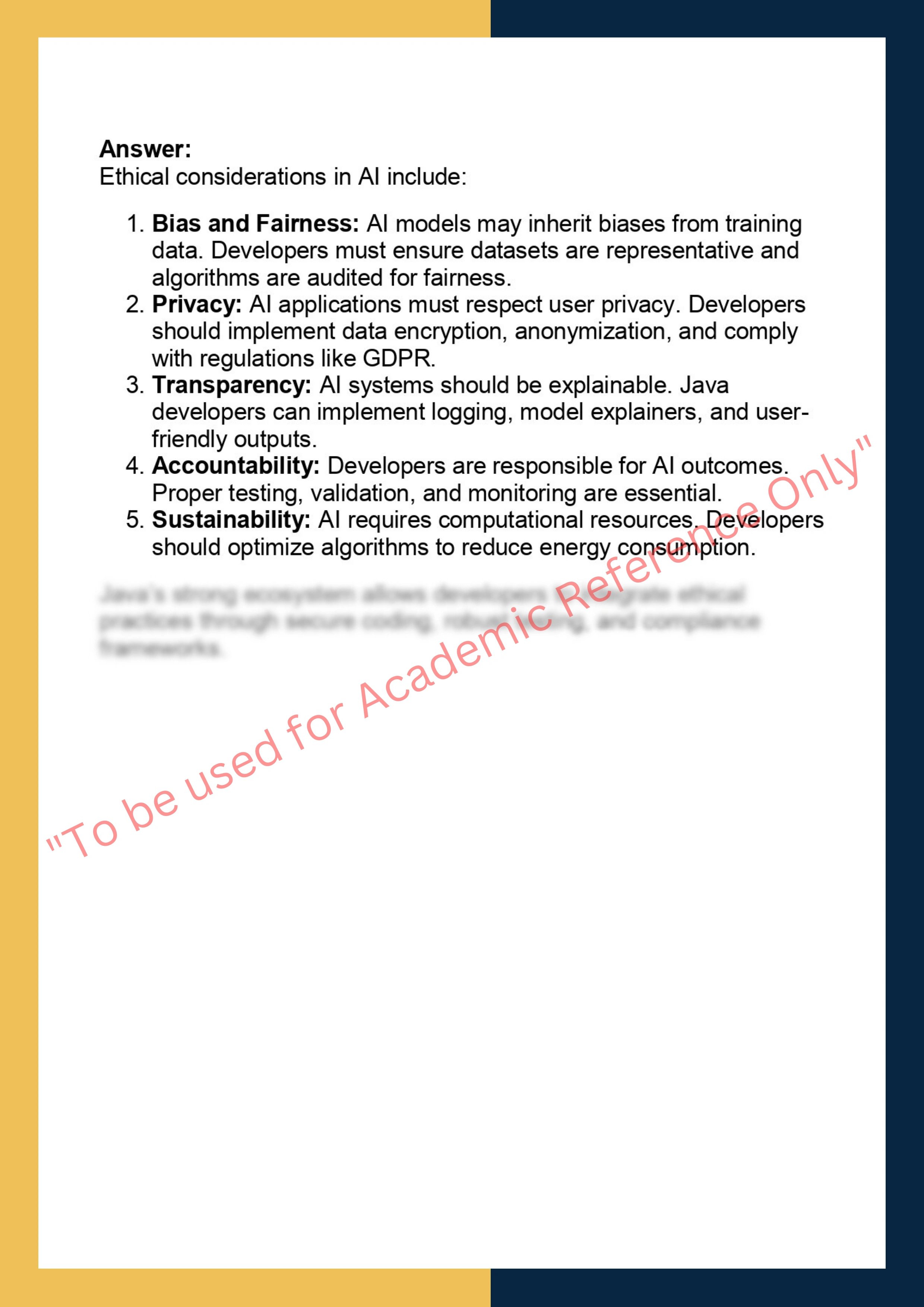 AIJ619 – Artificial Intelligence with Java 5