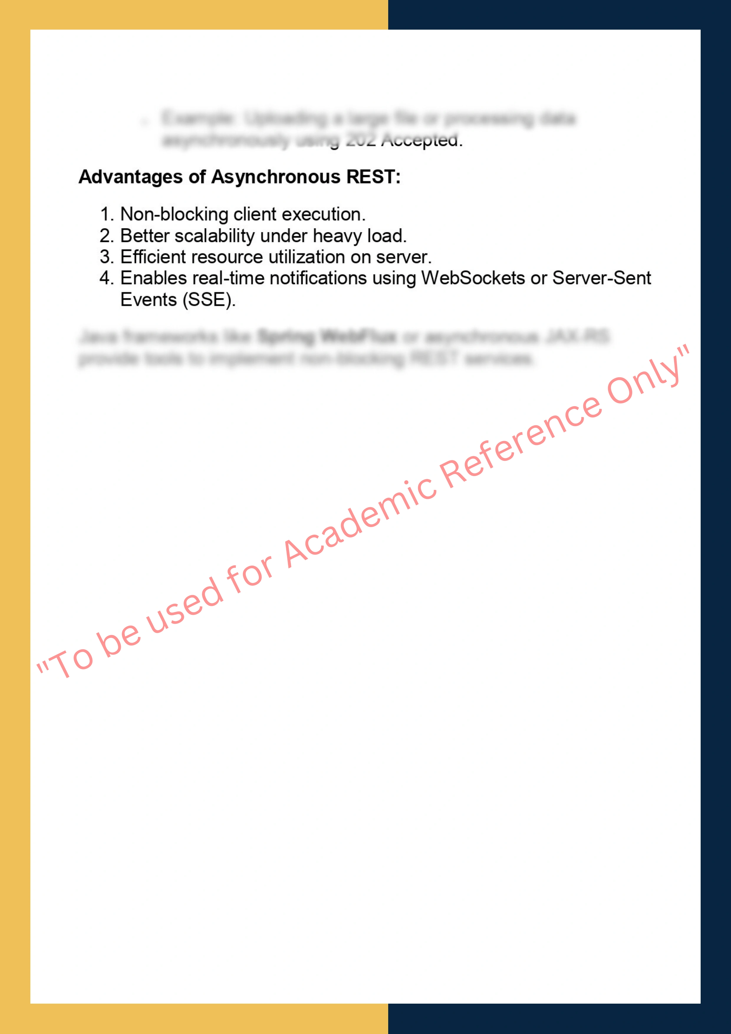RJWS611 – RESTful APIs & Web Services in  Java 5