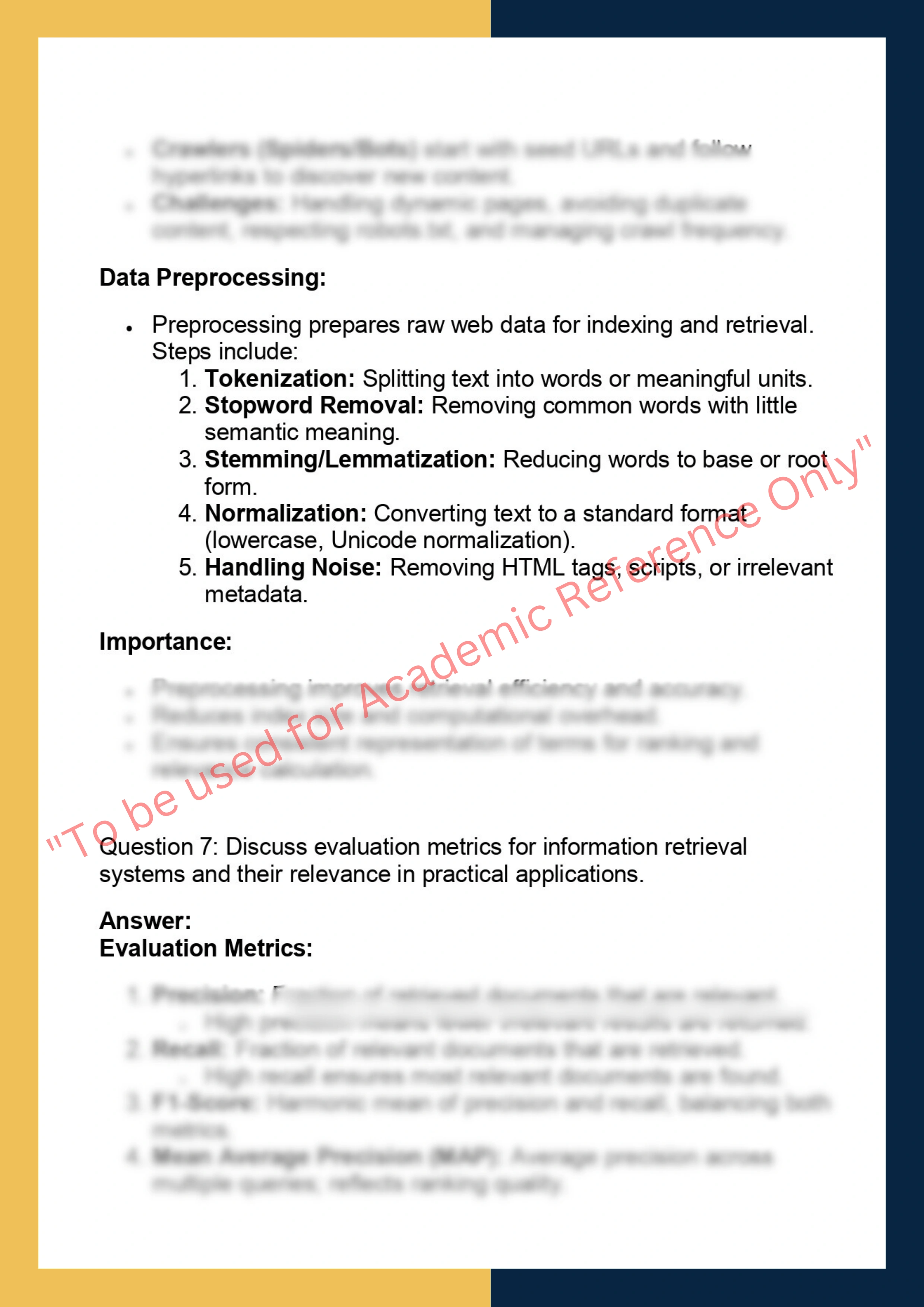 IRJ639 – Information Retrieval & Search  Engines in Java 5