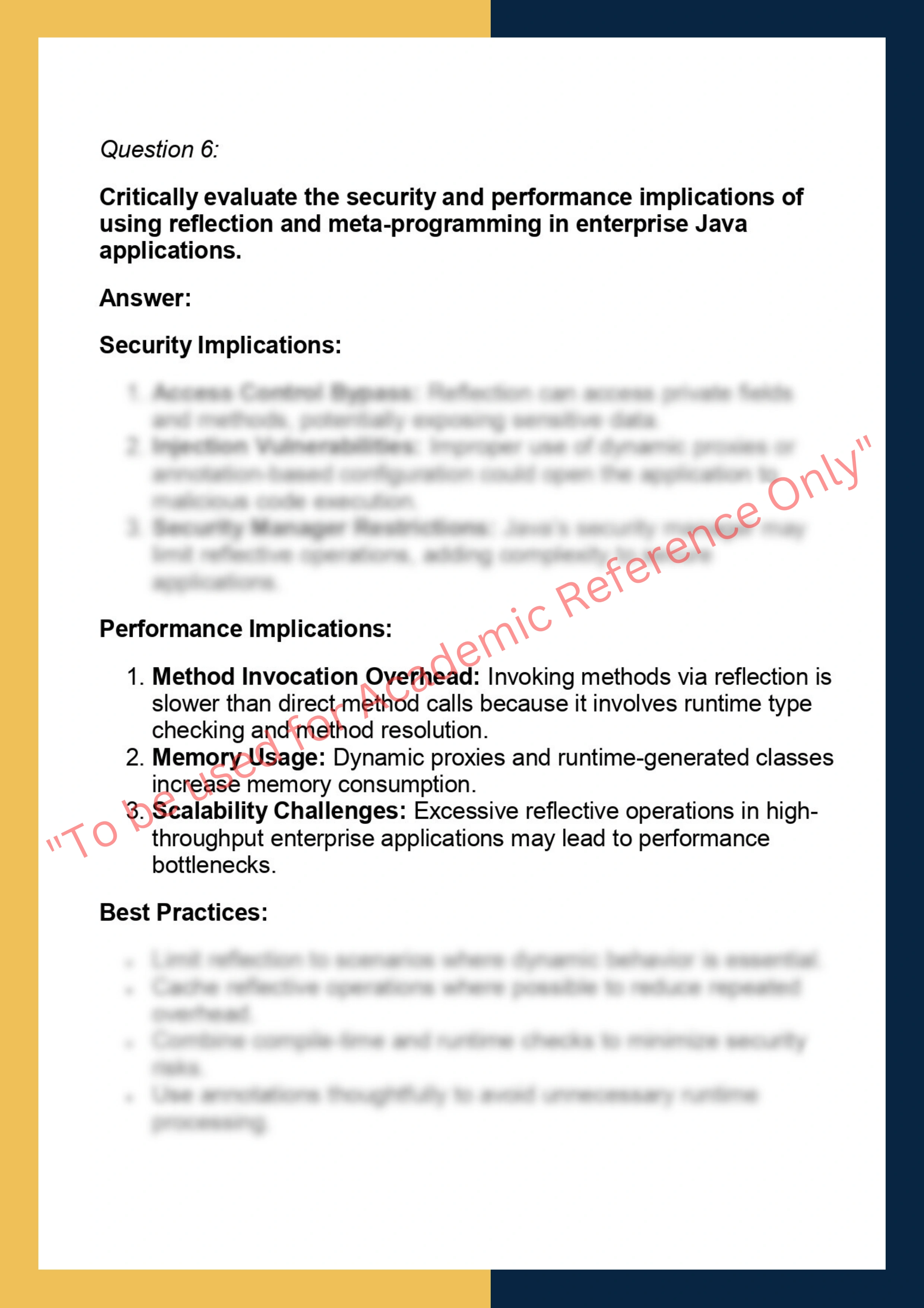 ATJ642 – Advanced Topics in Java (Reflection, Meta-Programming) 5