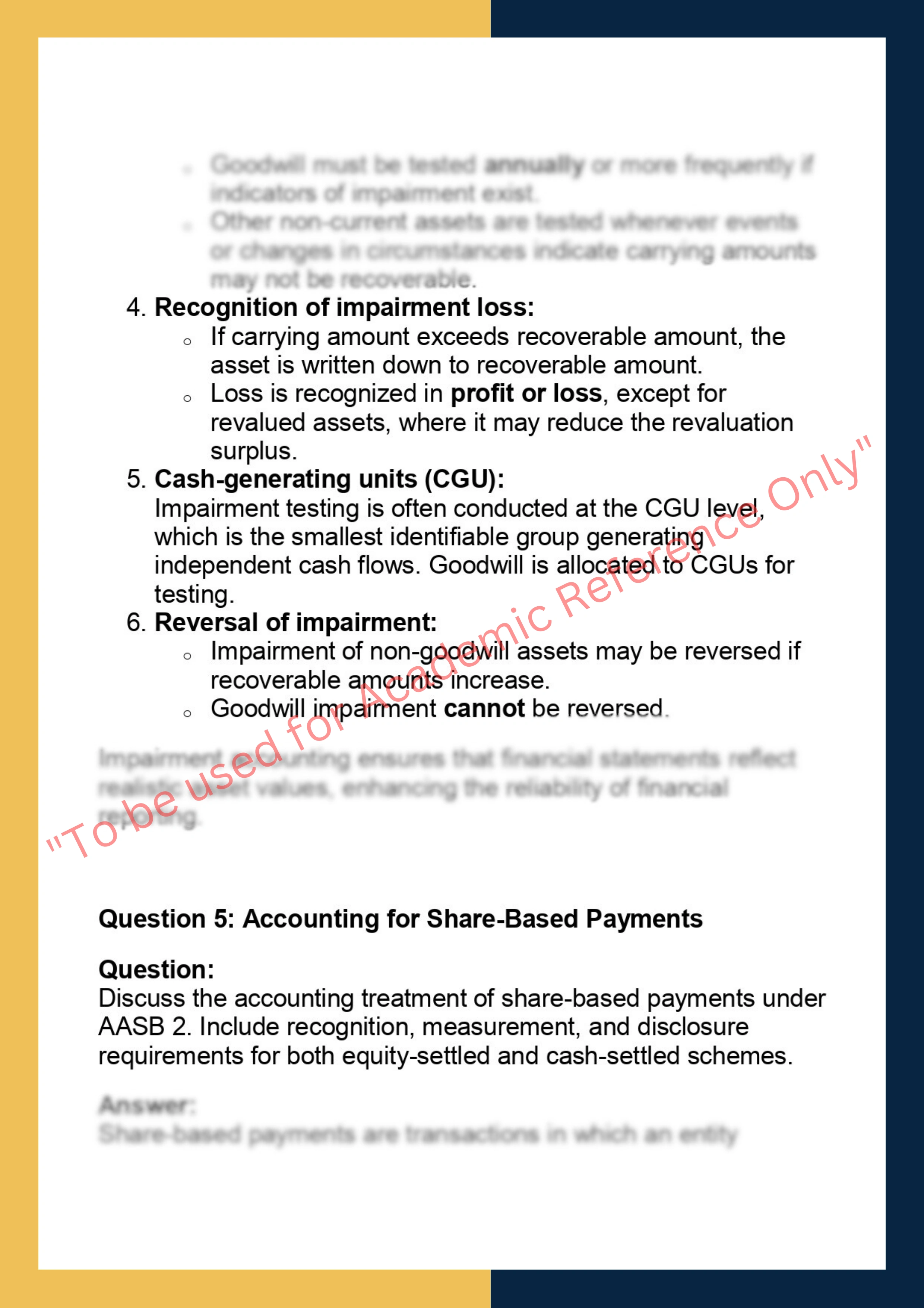 ACCT5521 - Advanced Corporate Financial  Accounting 5