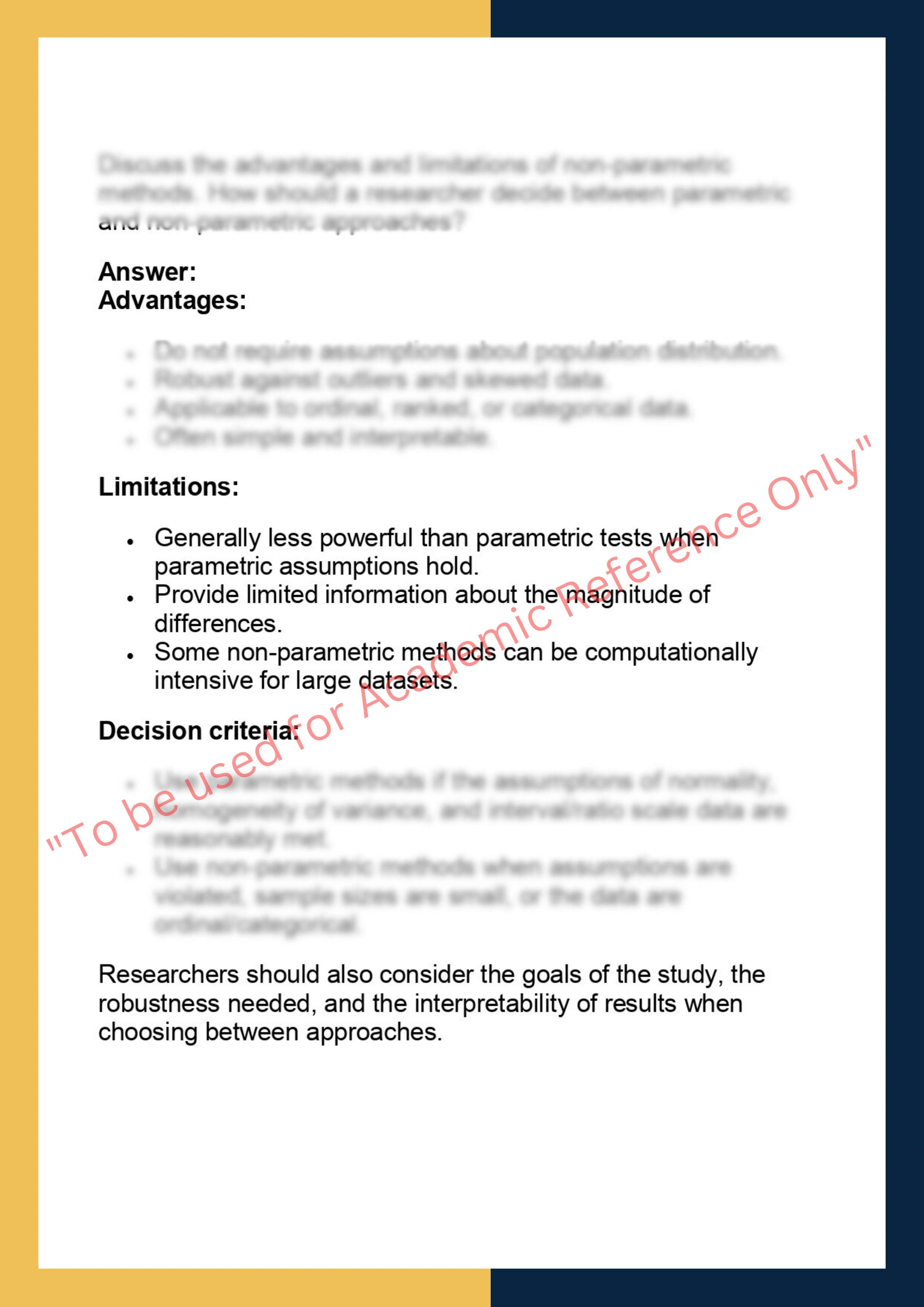 STAT 585 –  Non-Parametric Methods 5