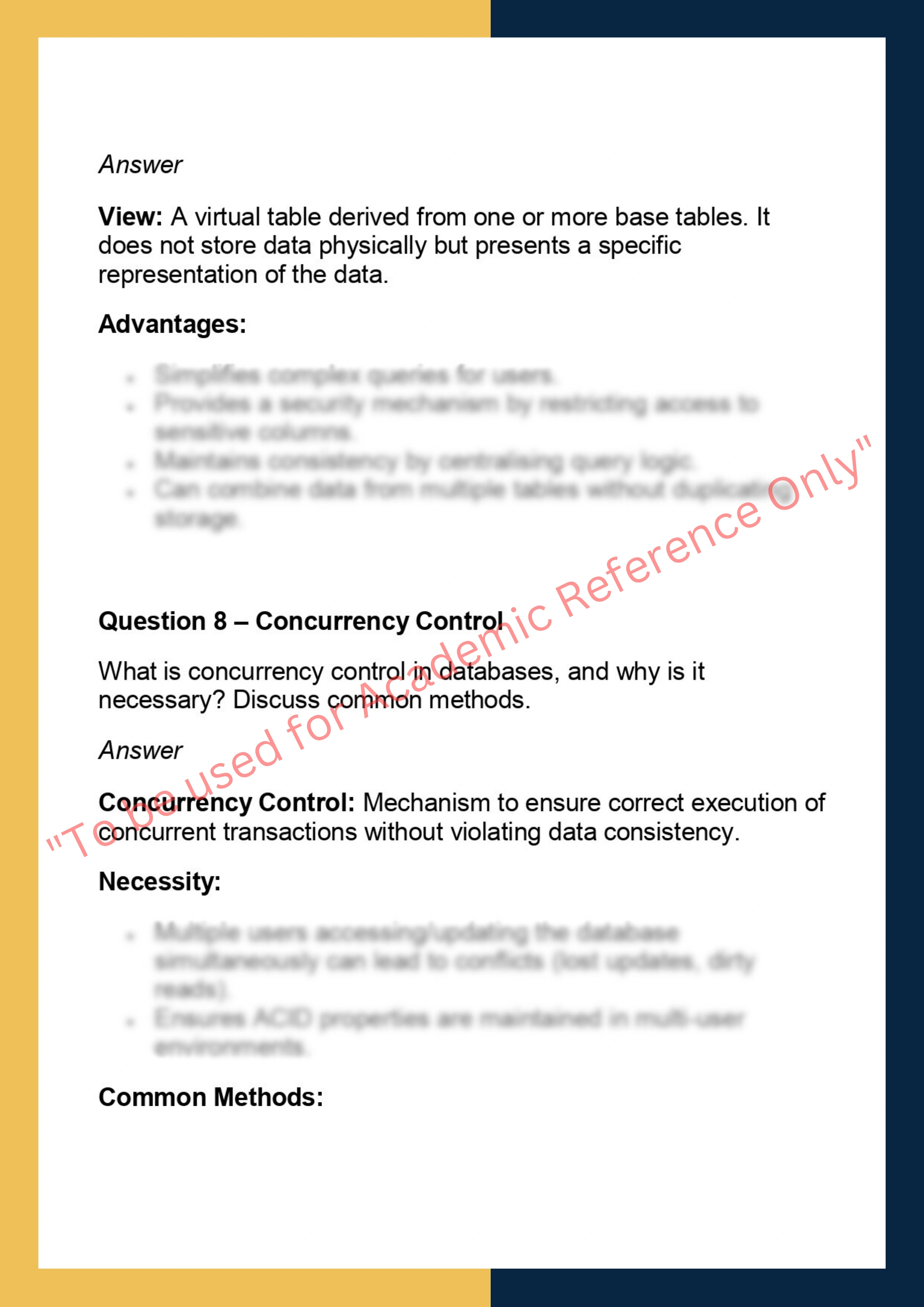 COMP9311  – Database Systems 5
