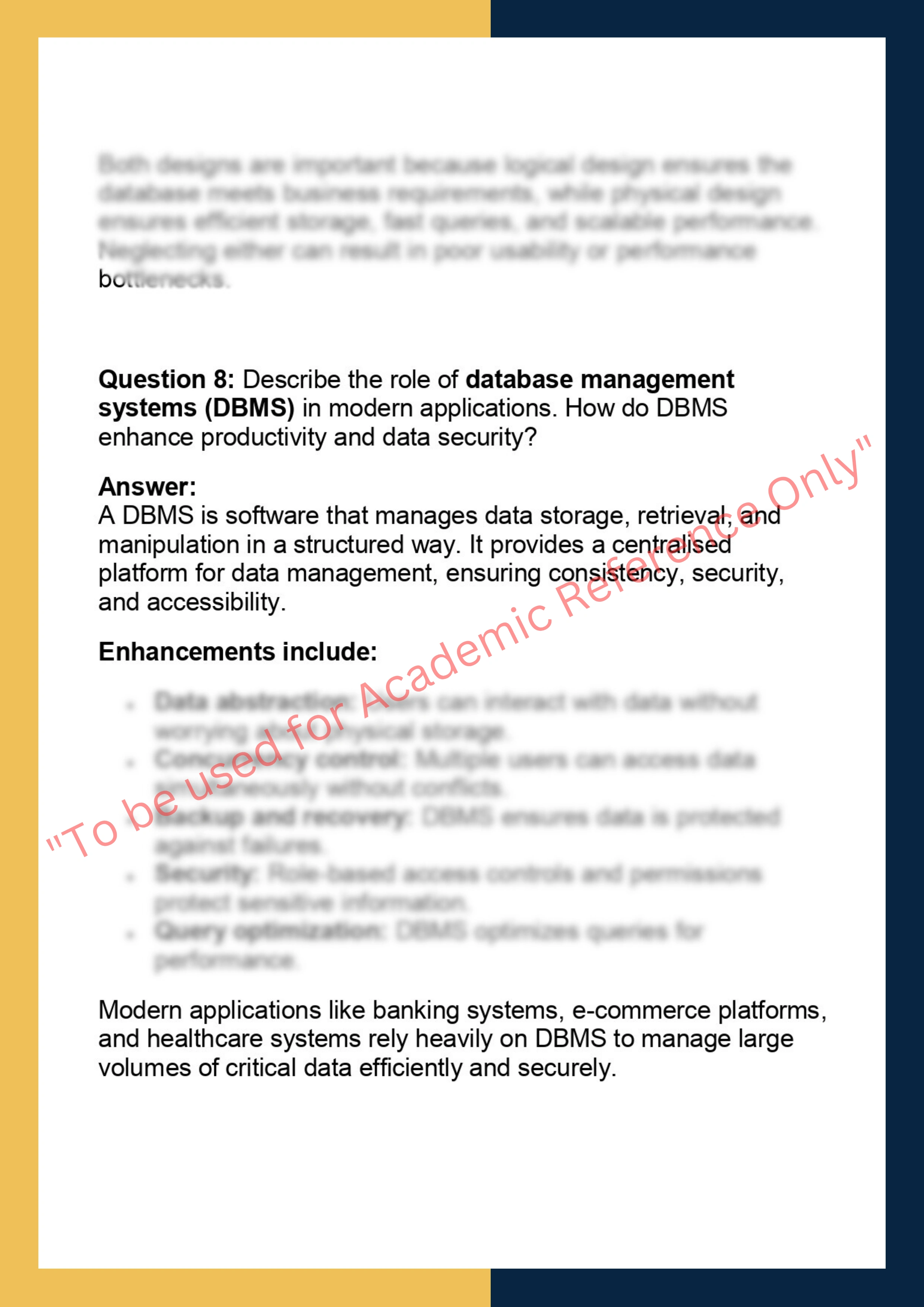 INFR10074  – Database Systems 5