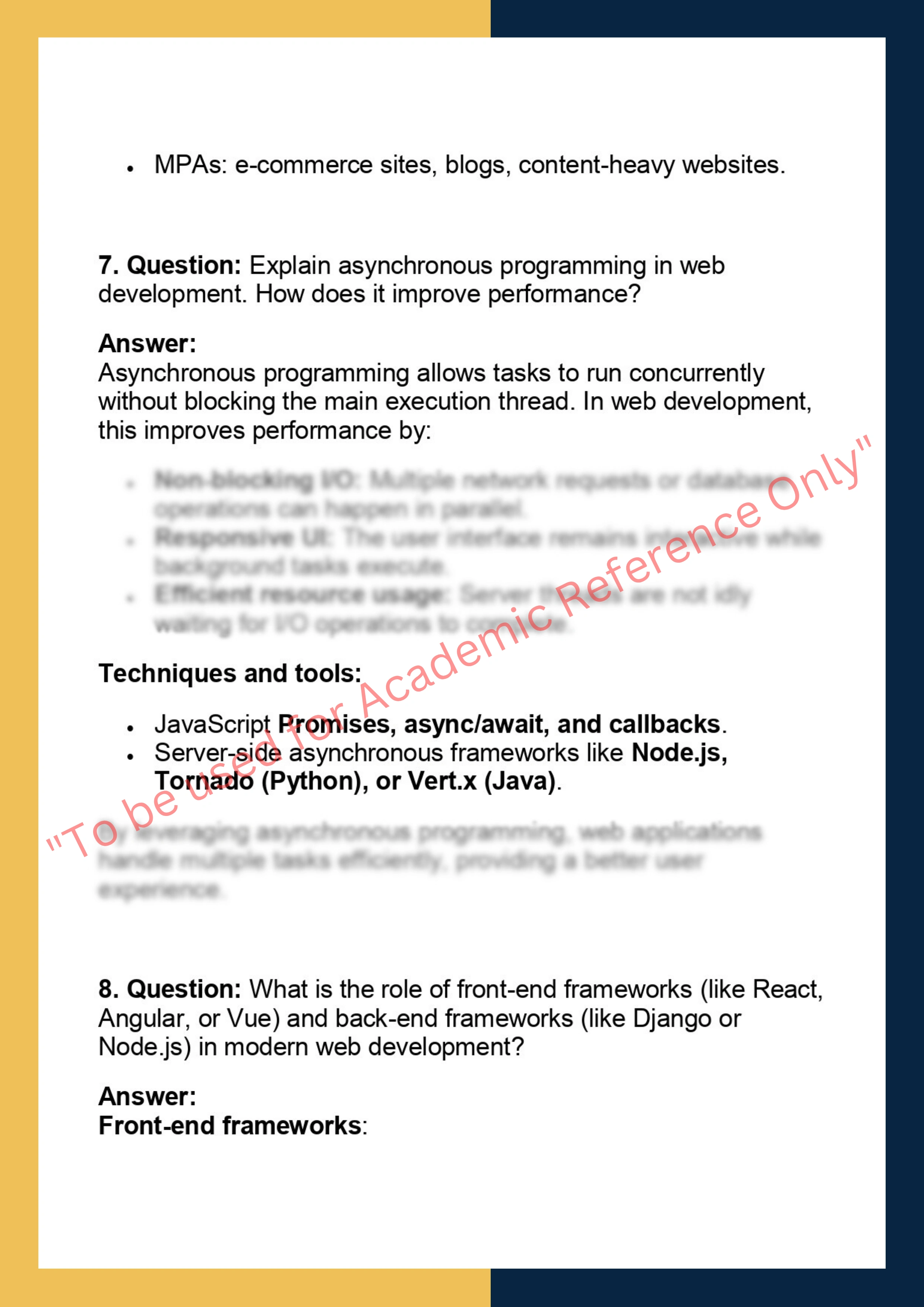 CS204 –  Web Programming 6