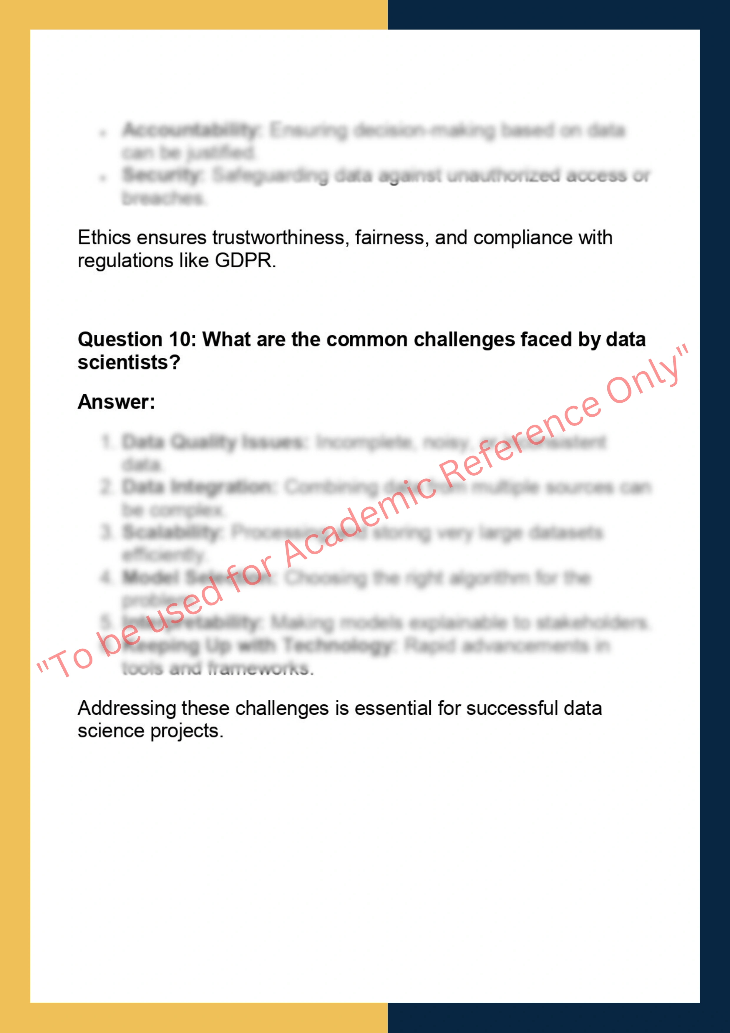 CS308 – Programming for Data Science 5