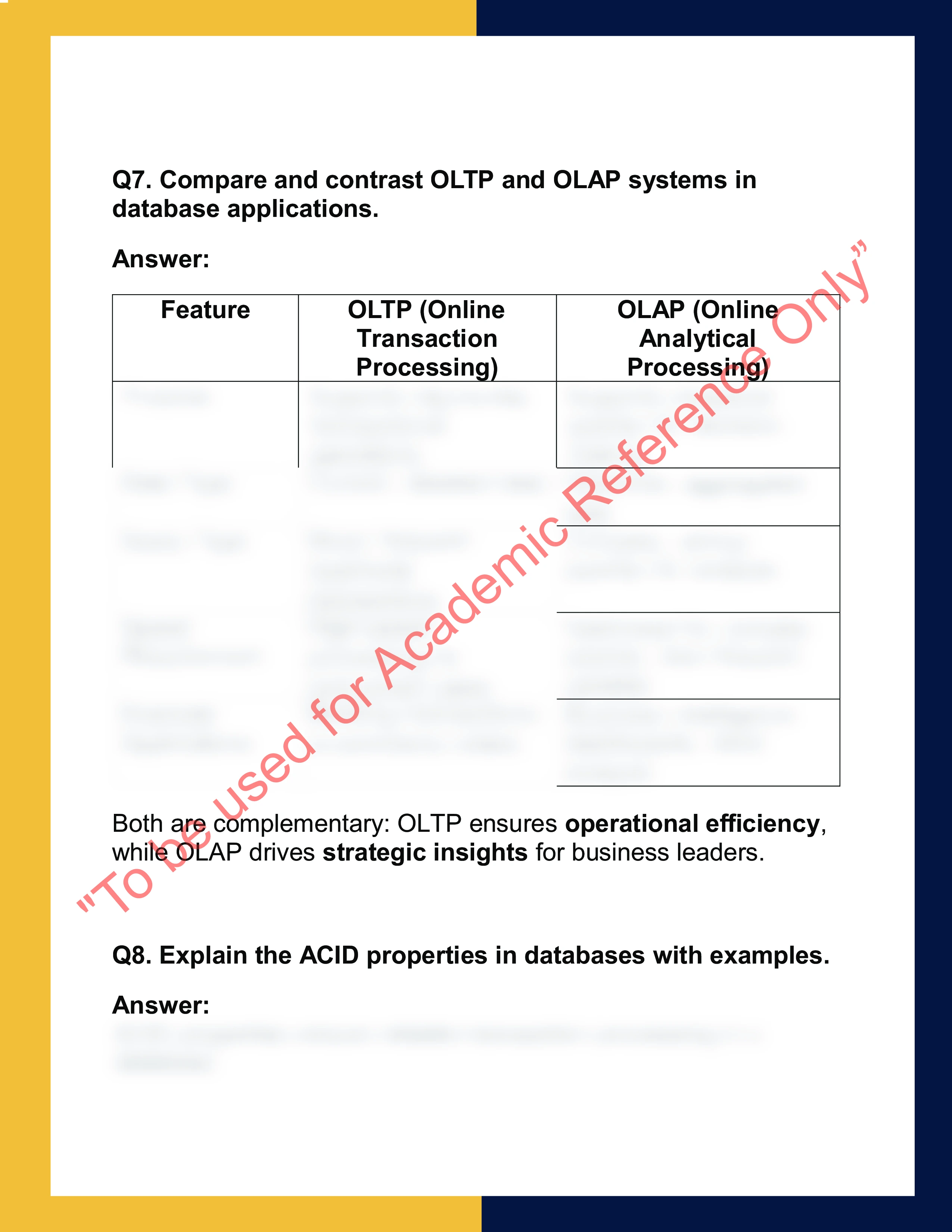 IT203 –  Database Concepts 5