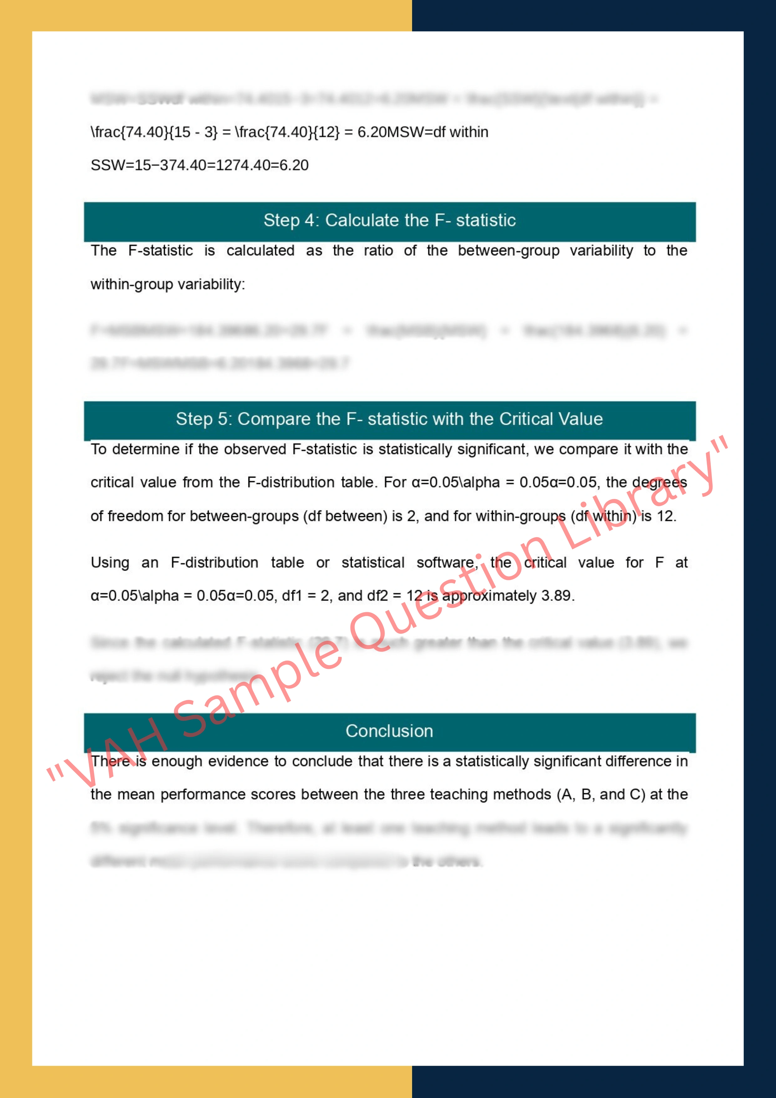 Assignment sample solution of STAT1001 - Introduction to Statistics 6