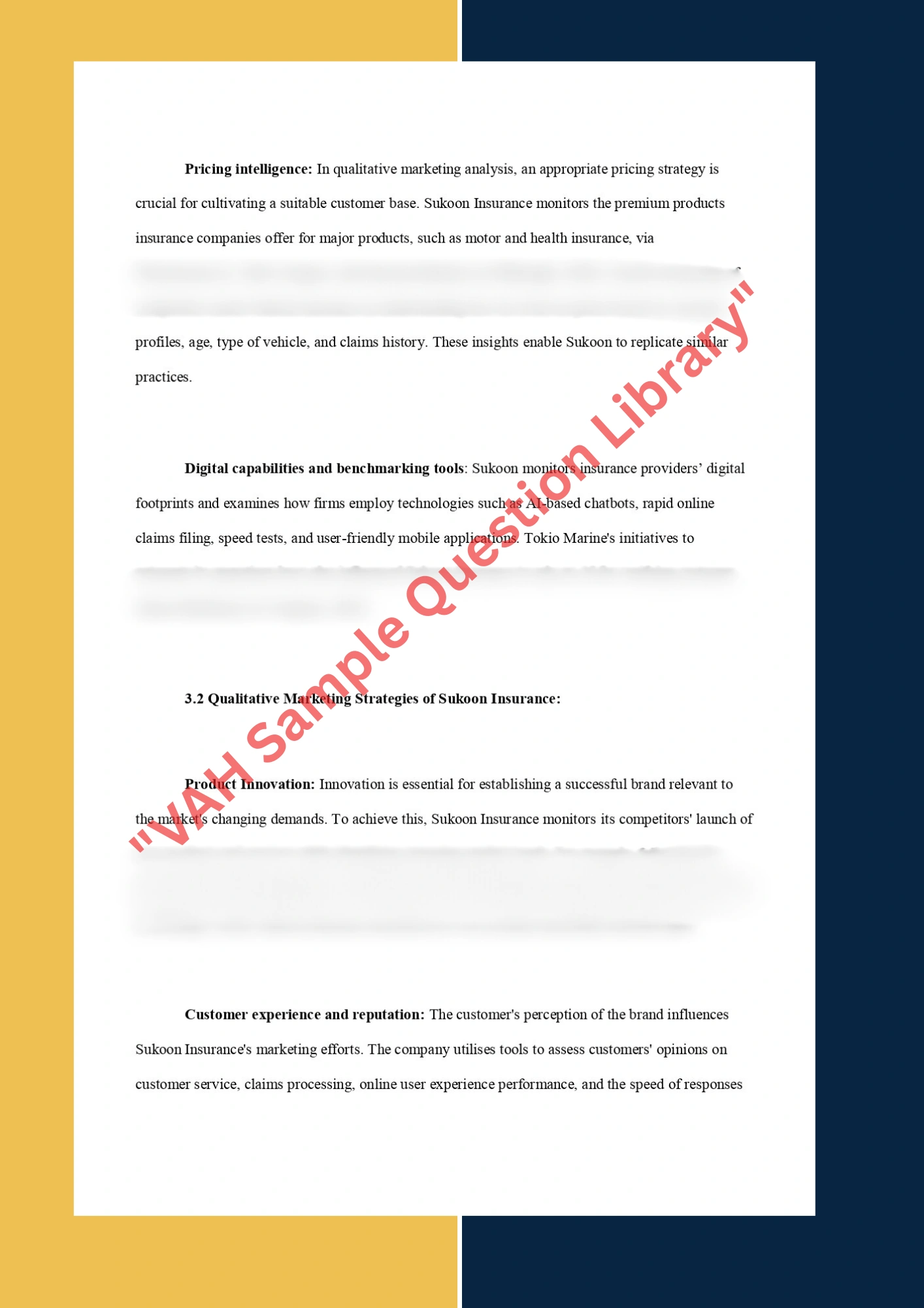 A Case Study of  Sukoon Insurance 6
