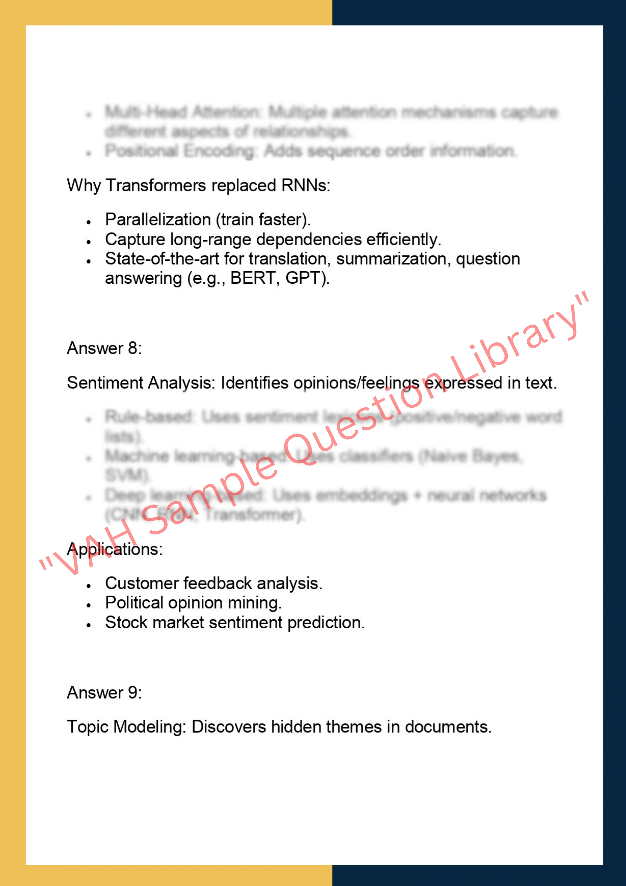 DS6010 – Natural Language Processing (NLP) & Text Analytics 6