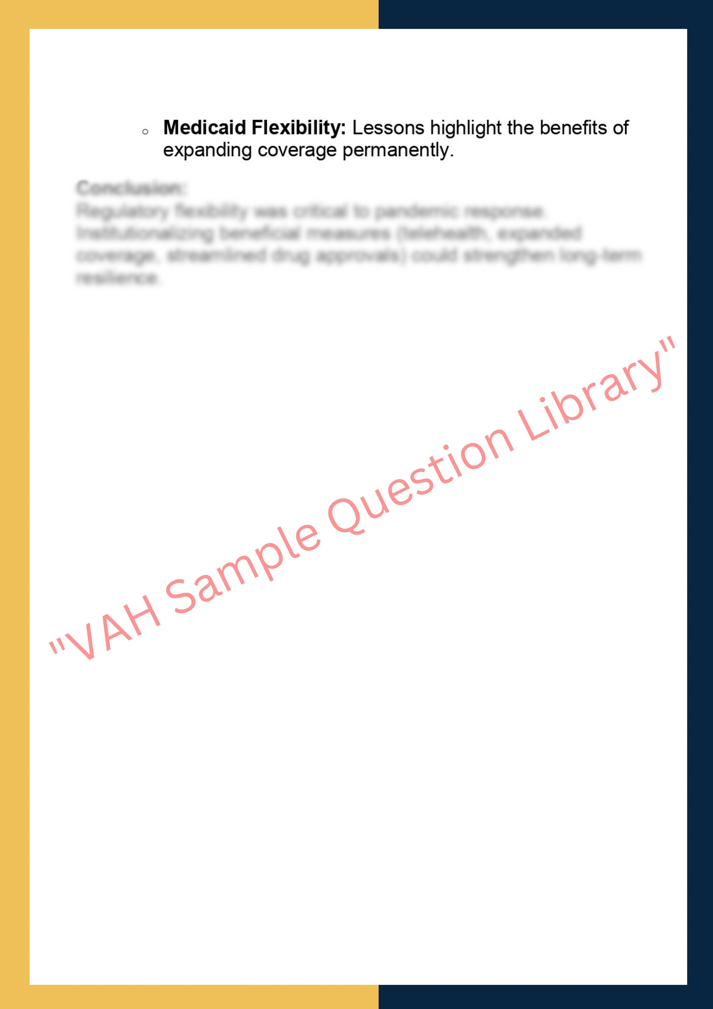 SOLM111– Regulating Health Systems 6