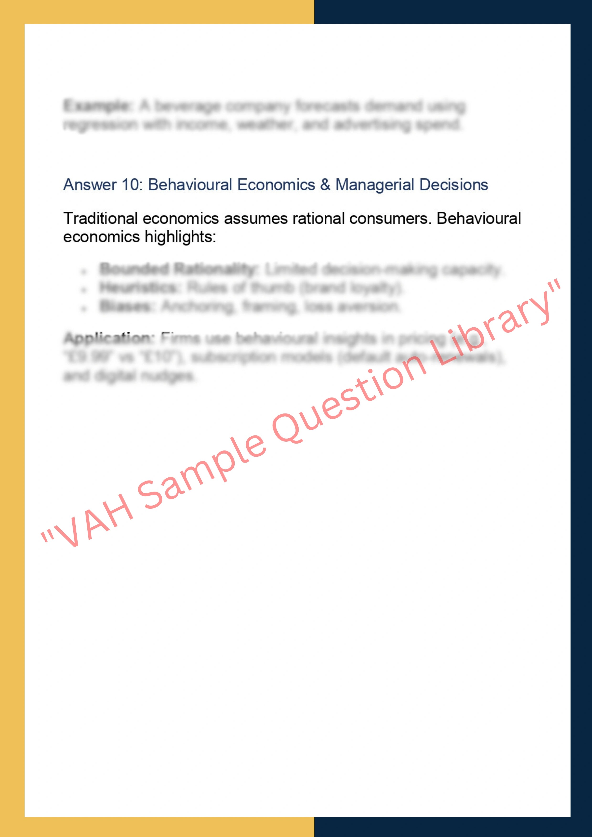 ECON7035  Managerial Economics 6