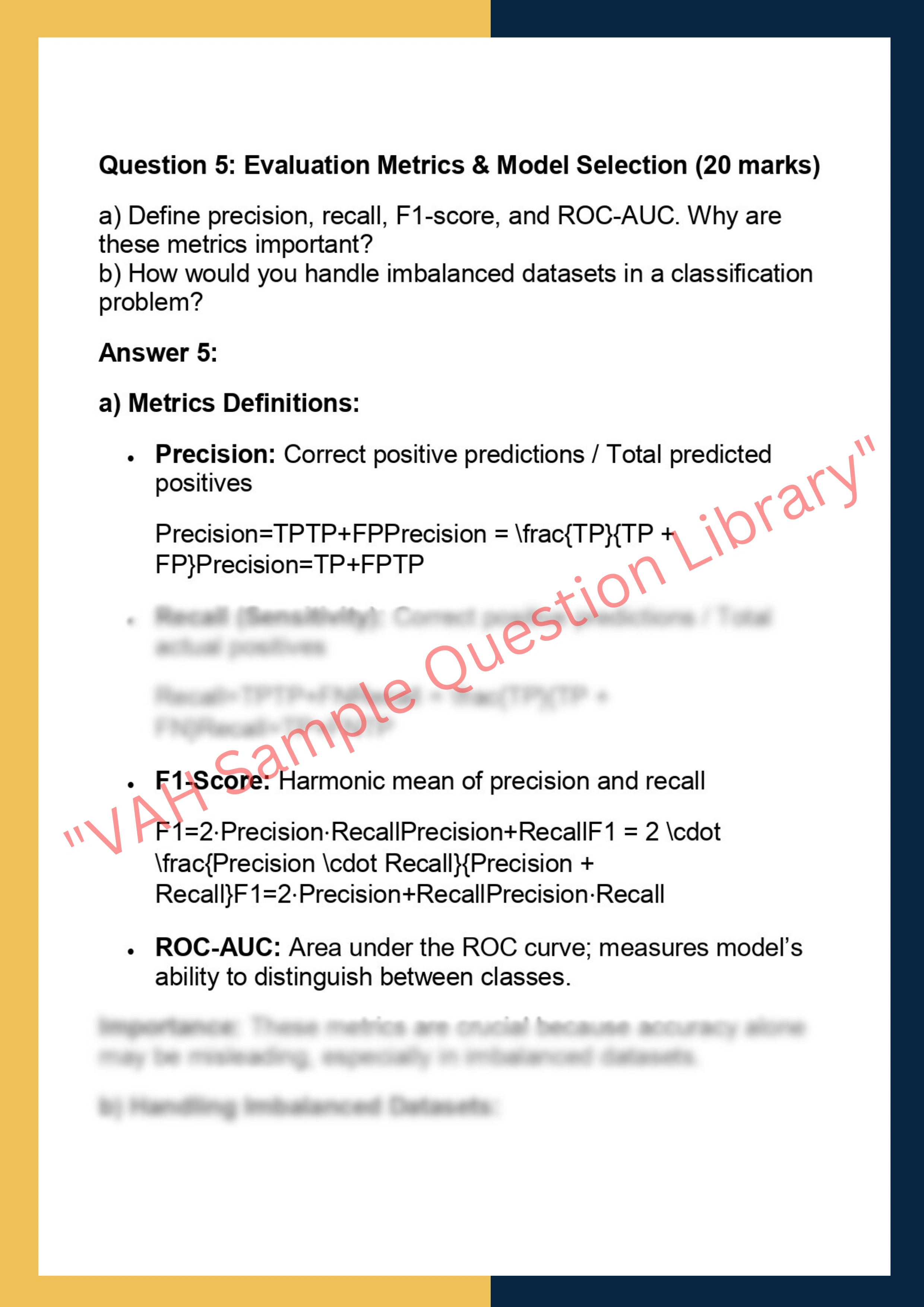 DATA7100 –  Data Mining & Analytics 6