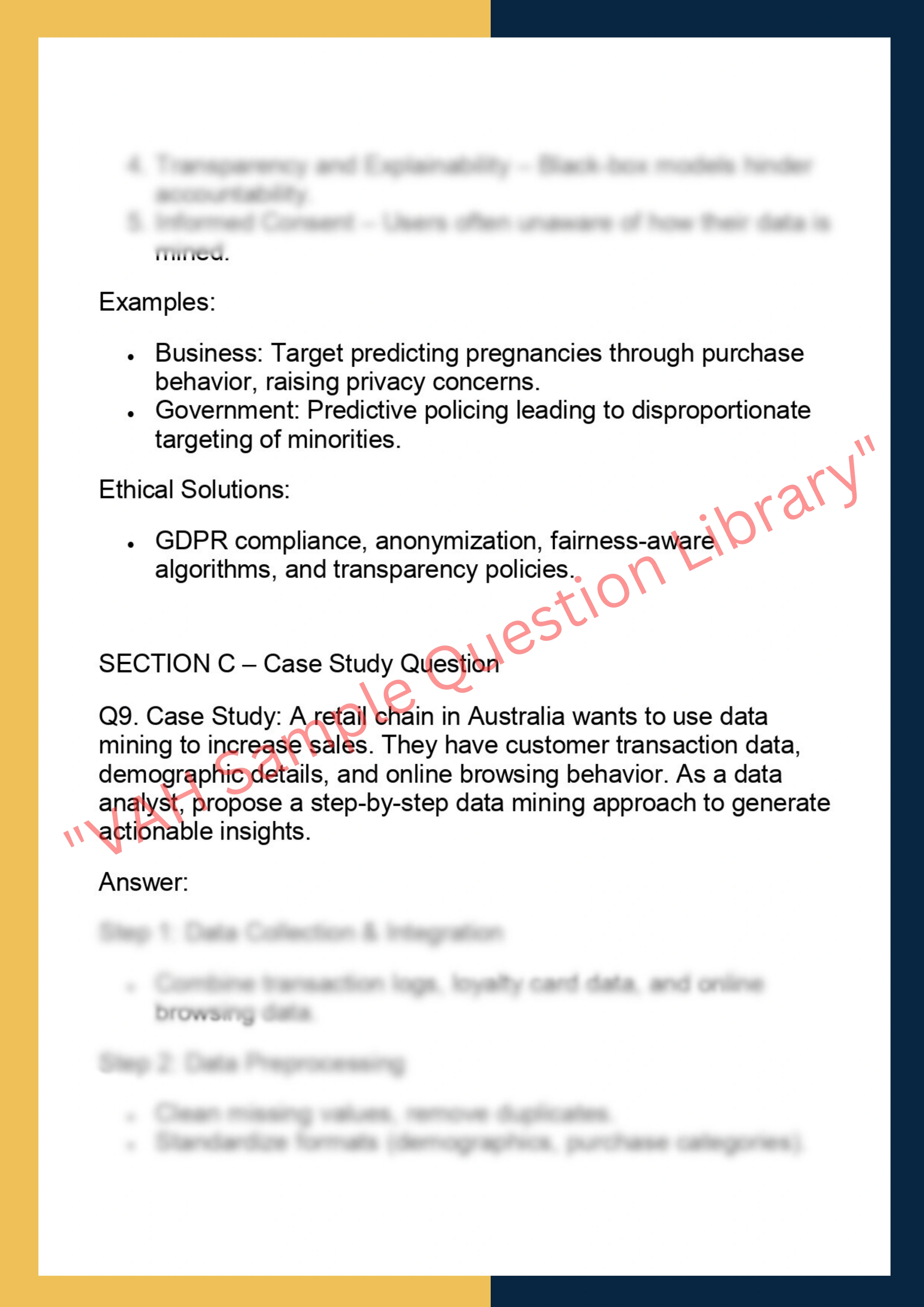 INFO254 – Data Mining and Analytics 6