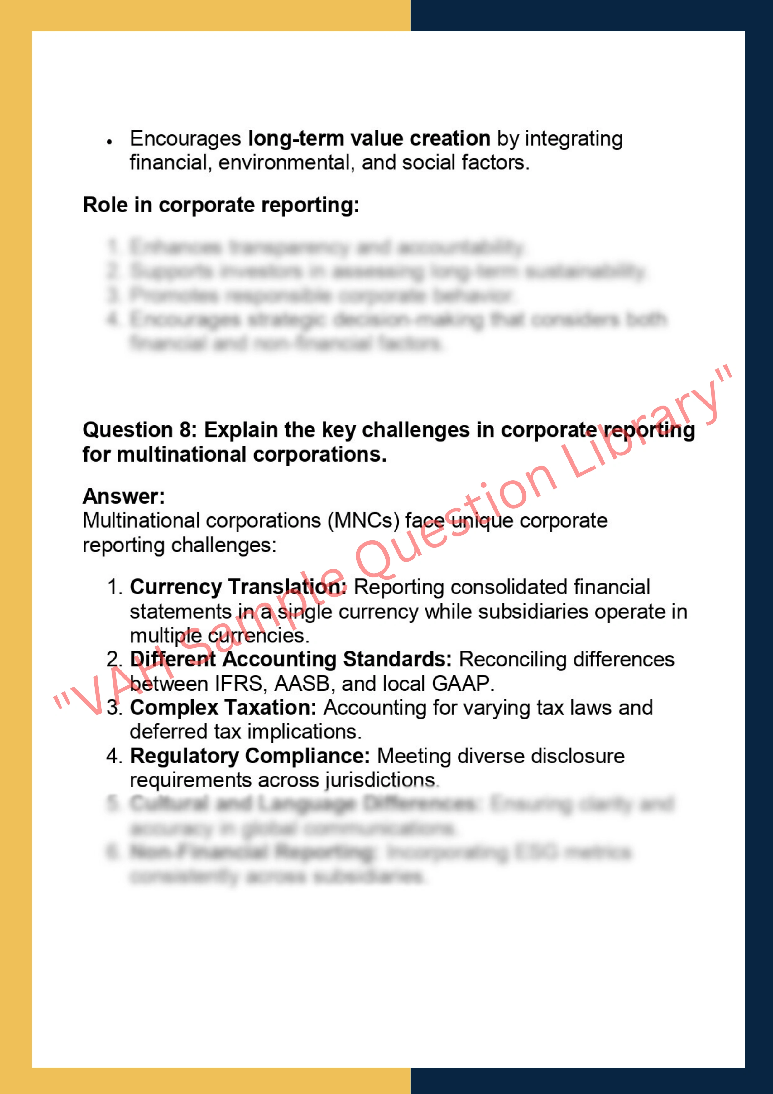 ACCT90012  – Corporate Reporting 6