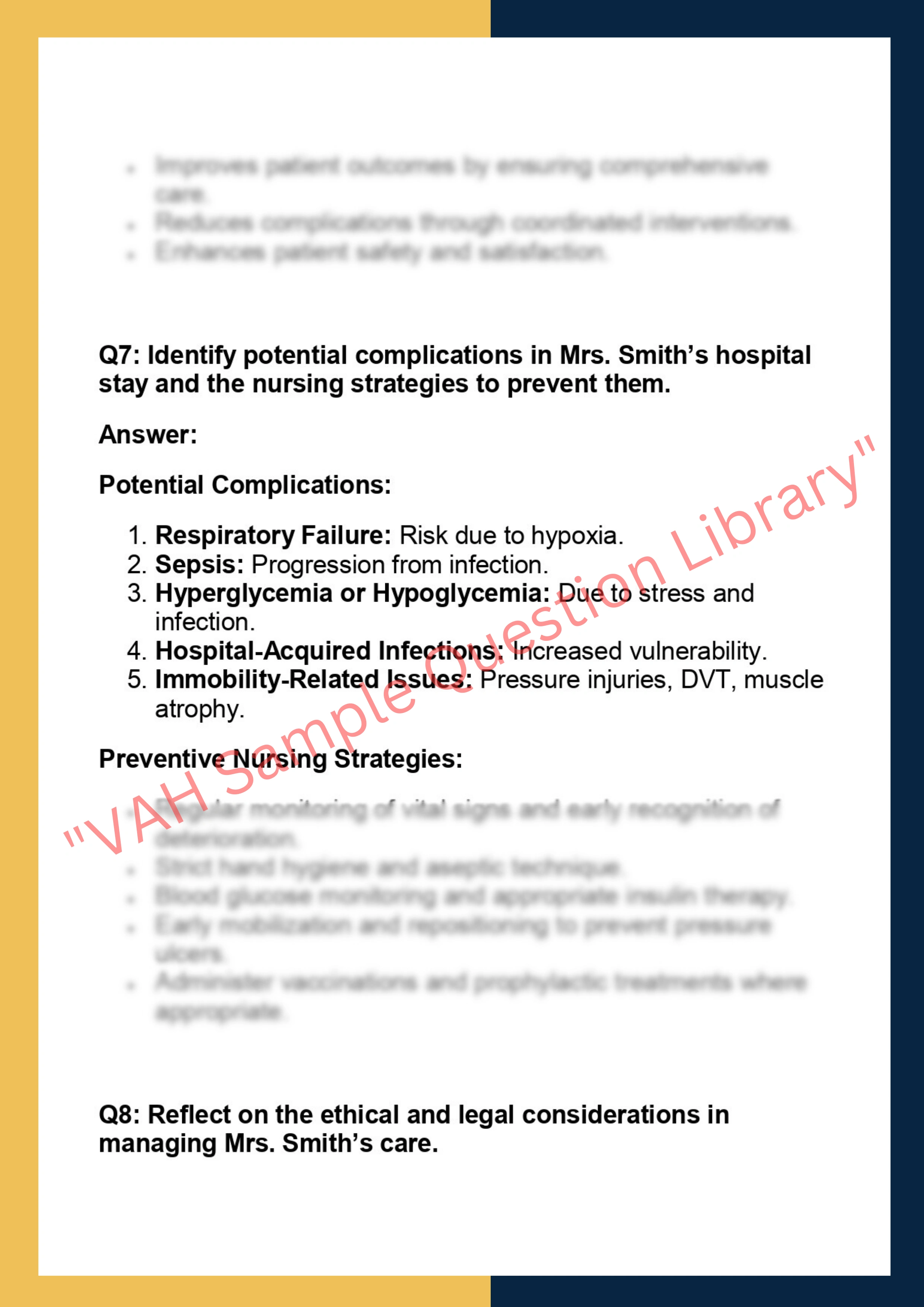 SNPPR1 – Clinical Nursing Practice 6