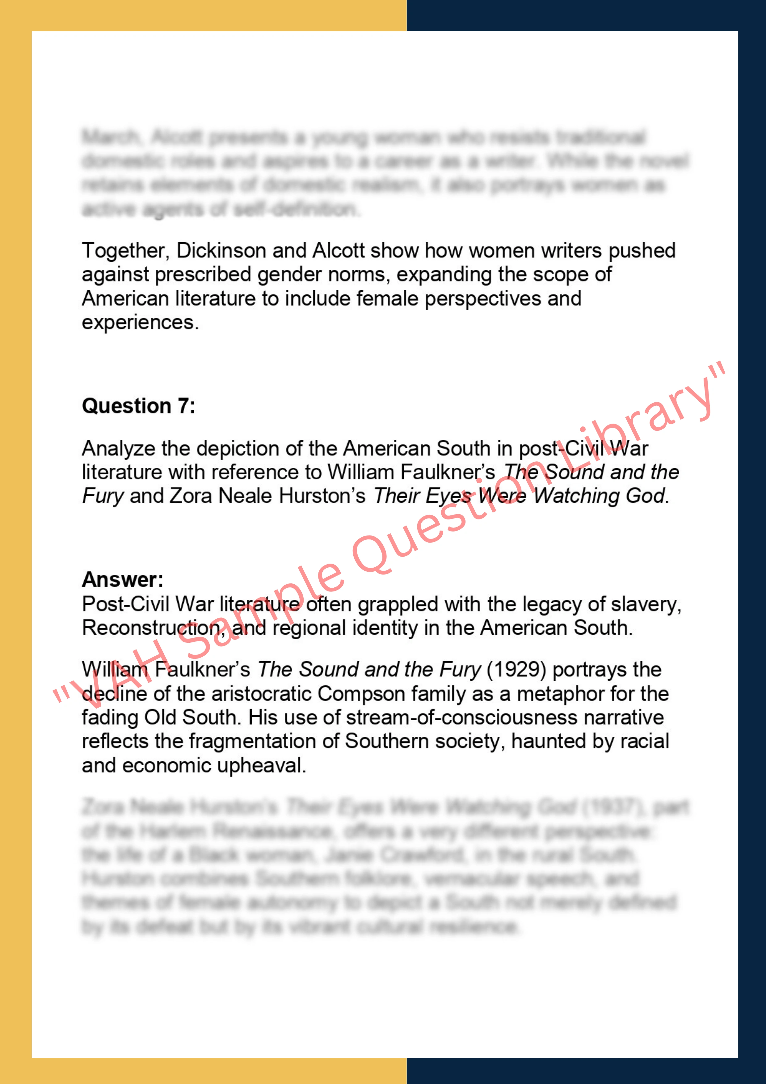 LIT201 – American Literature 6