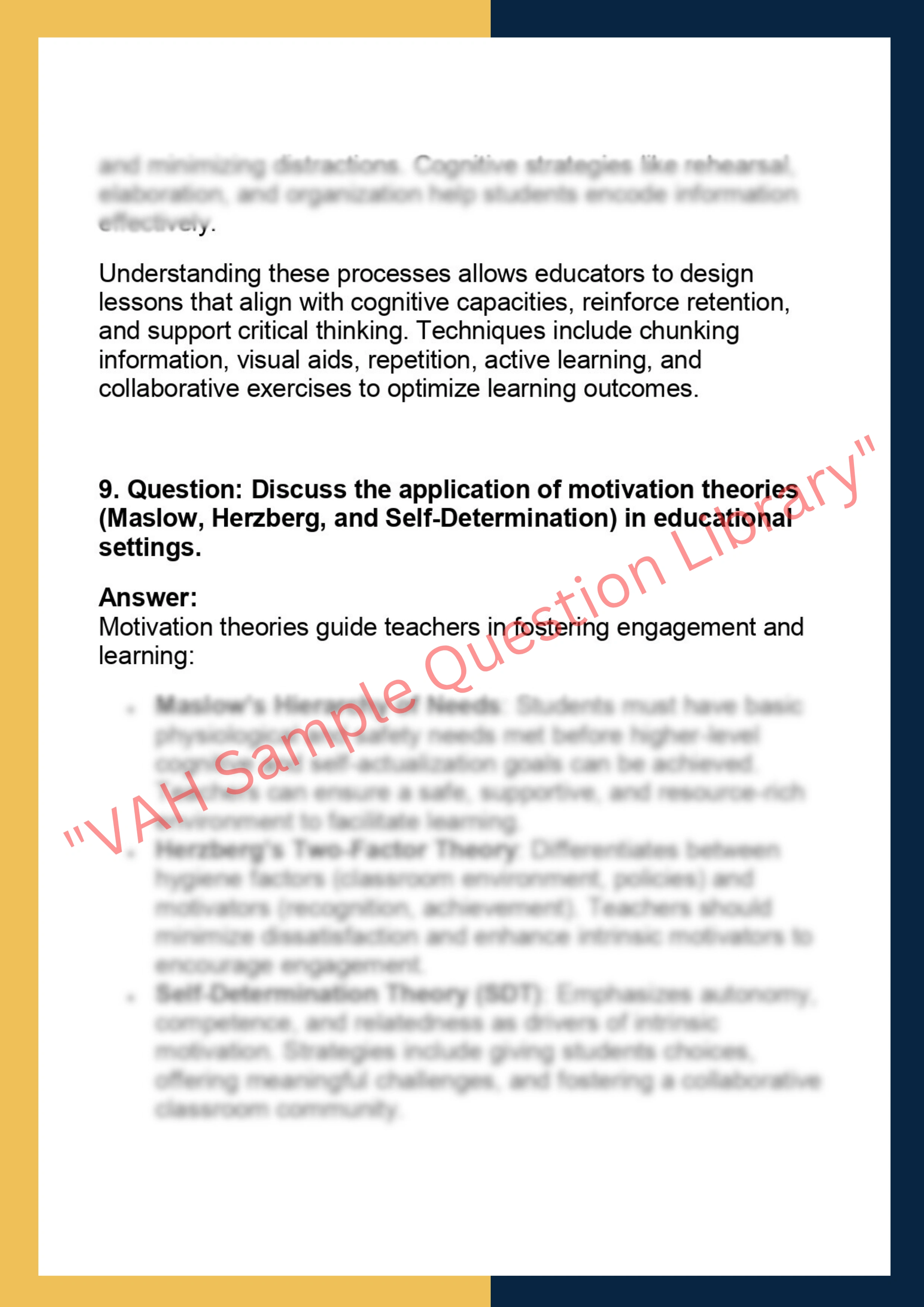 EDU201 – Educational Psychology 6