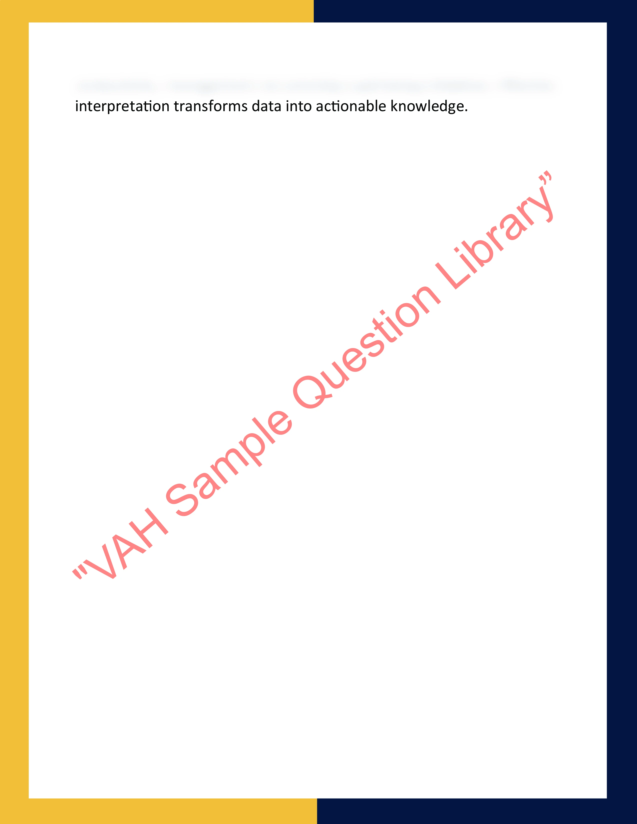 BUS201 – Business Research  Methods 6