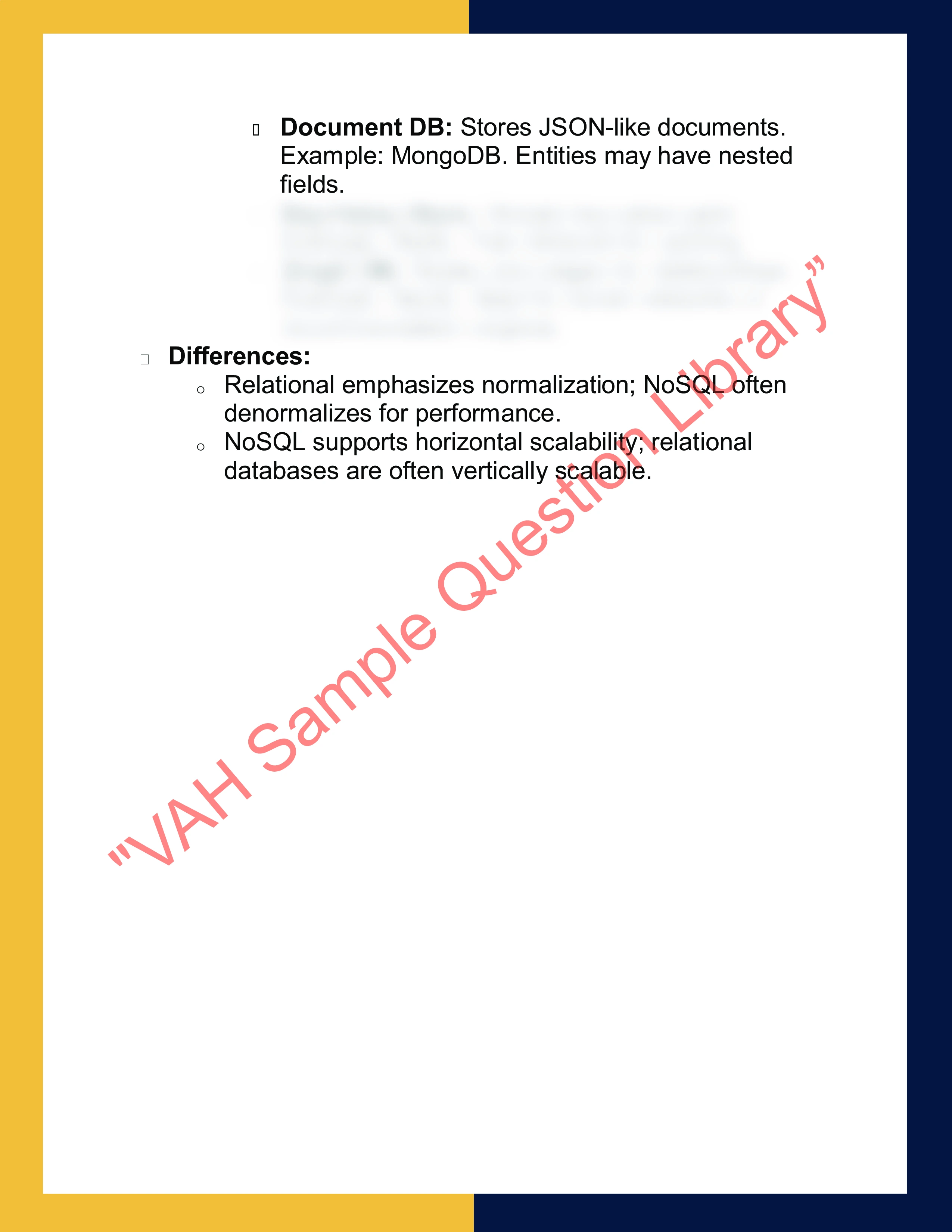 INFR199 – Advanced Data Modeling 6