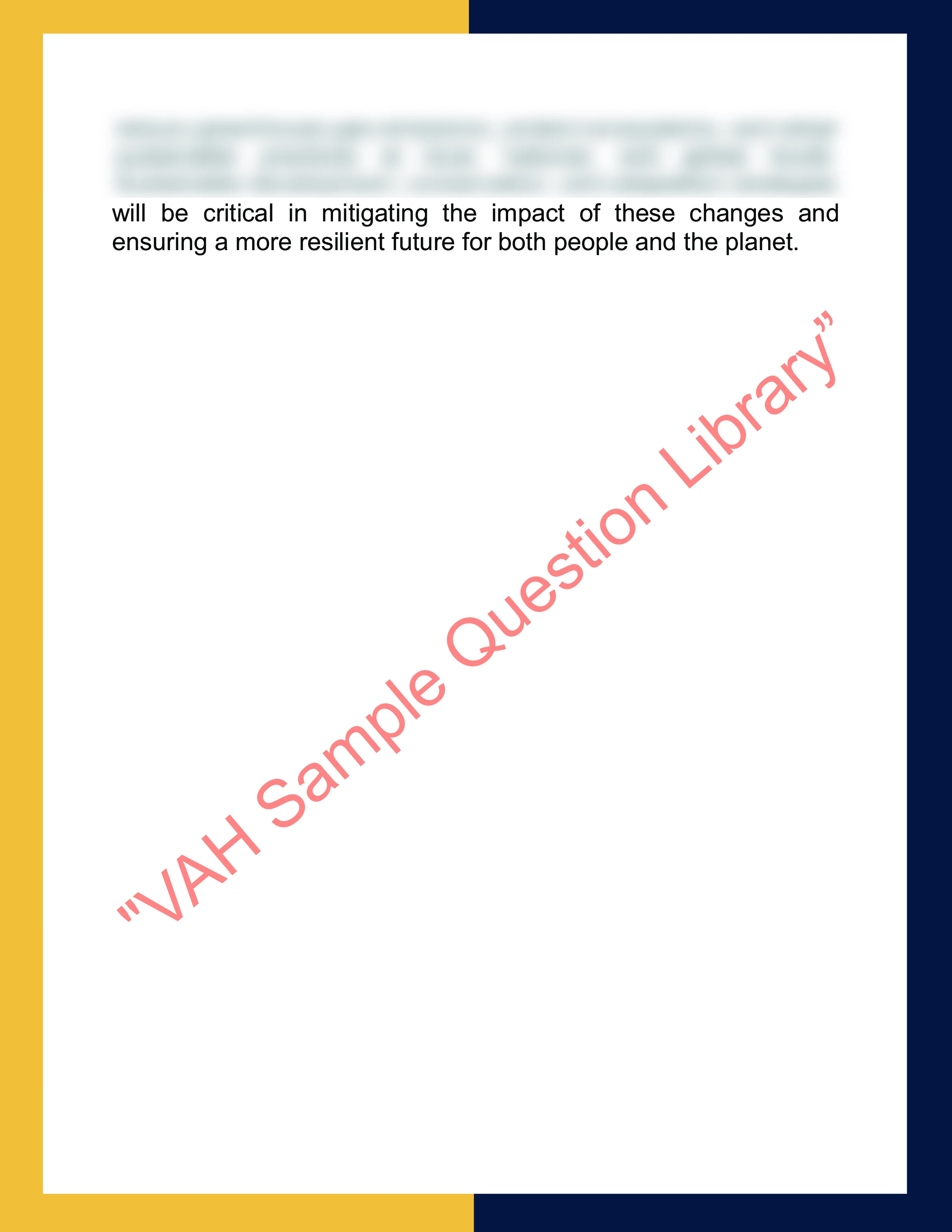 Assignment sample solution of GEOG2004 - Global Environmental Change 6