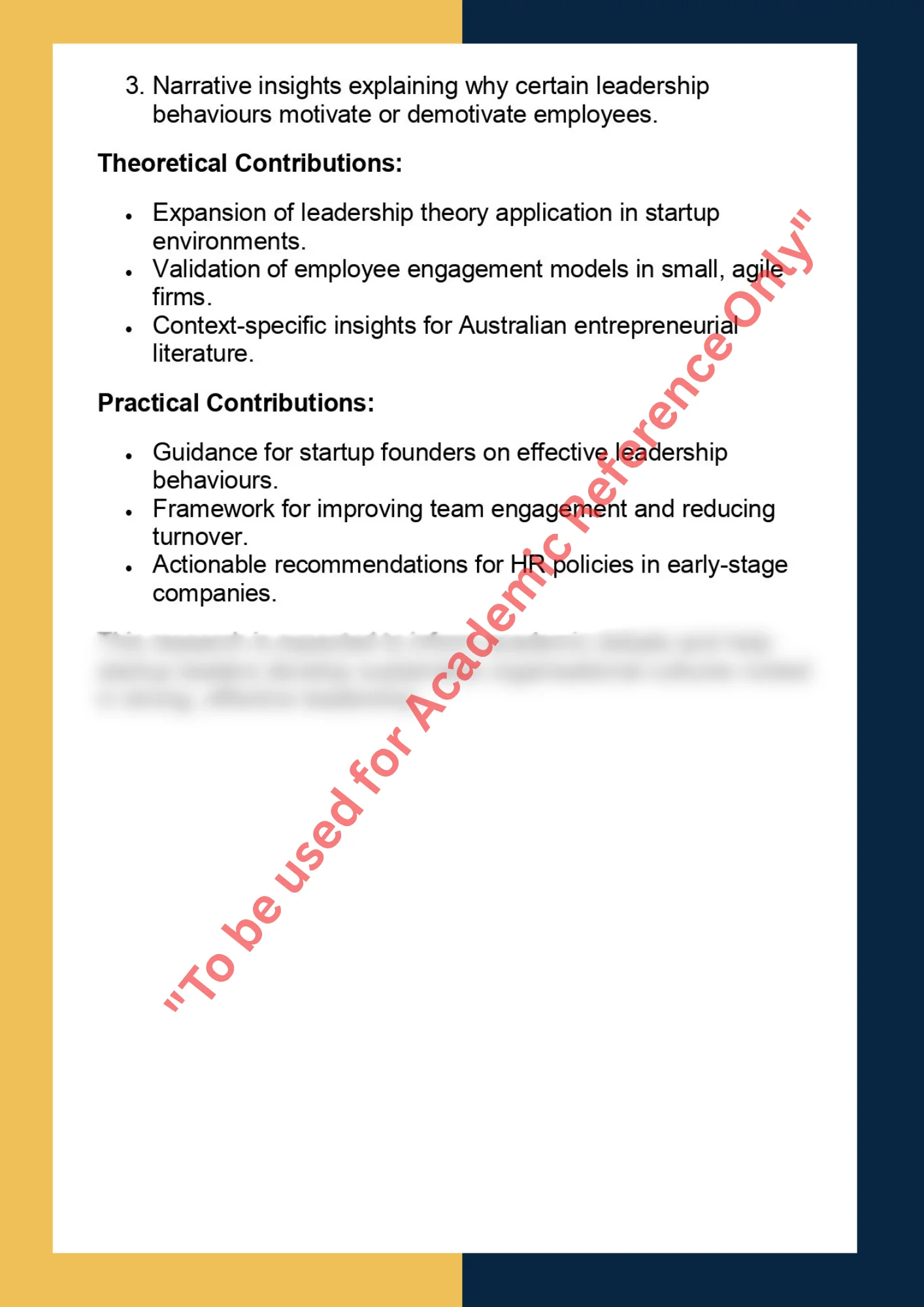 MGMT7100- Management Thesis 7