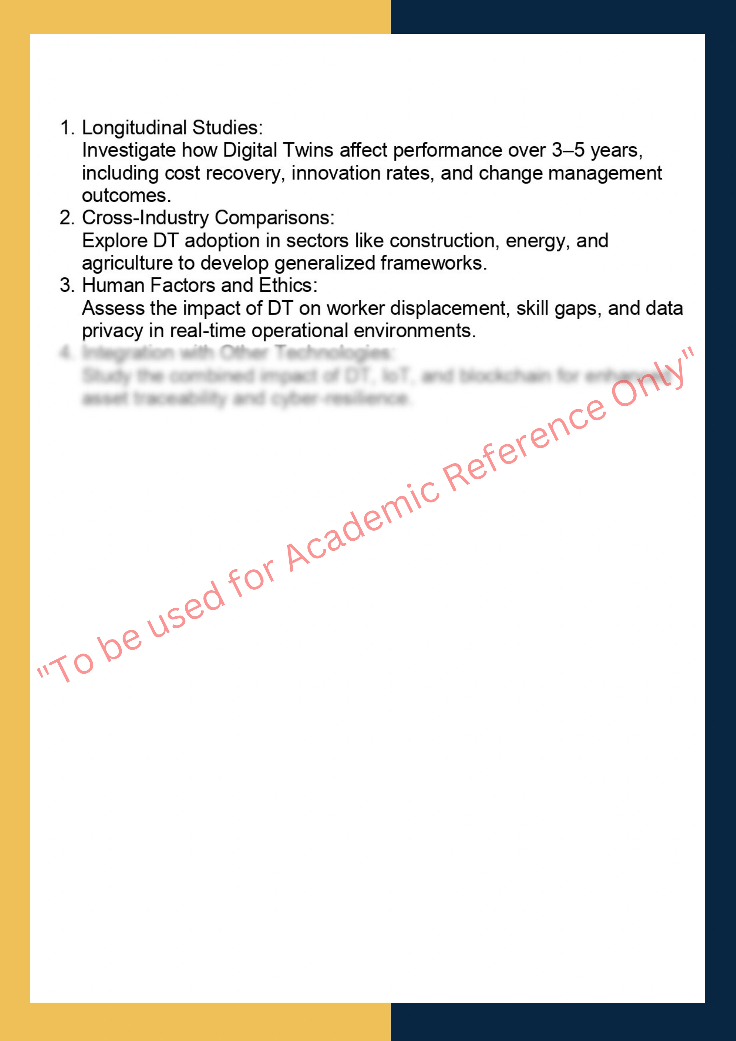 TECH7001– Technology Management Research  Project 7