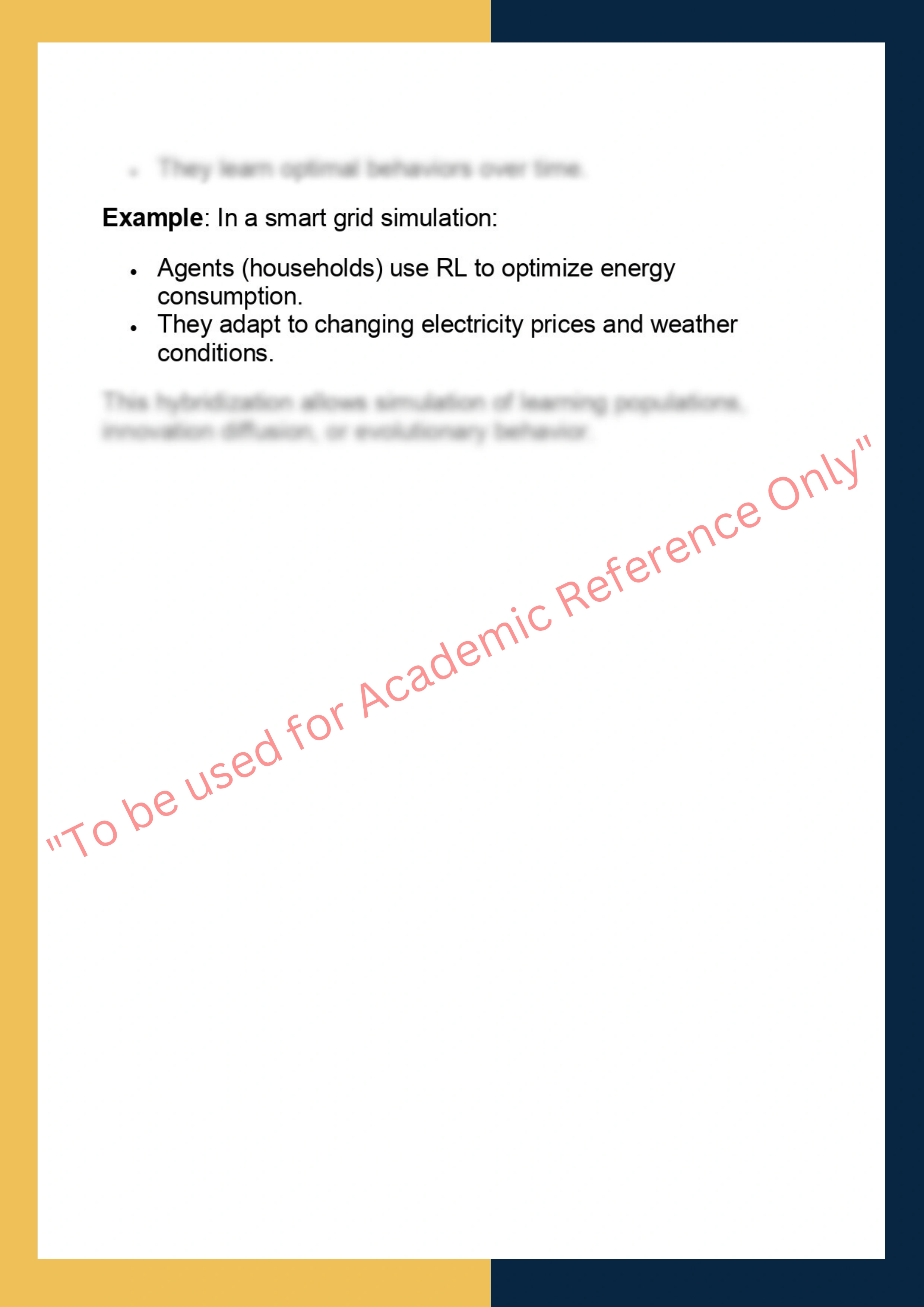 DS5010 – Reinforcement Learning & Agent-Based Modelling 7