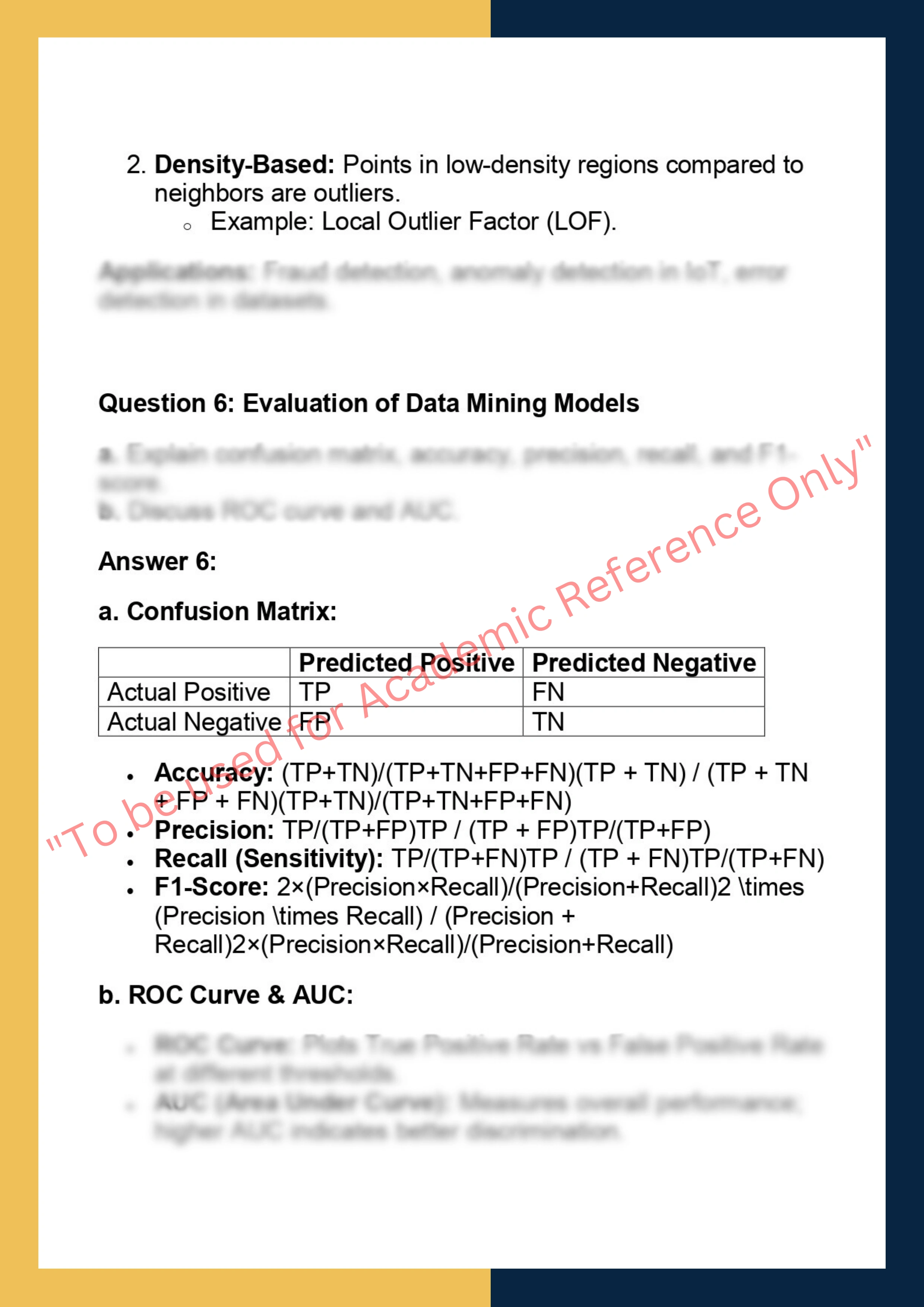 CS 512 –  Data Mining Principles 7
