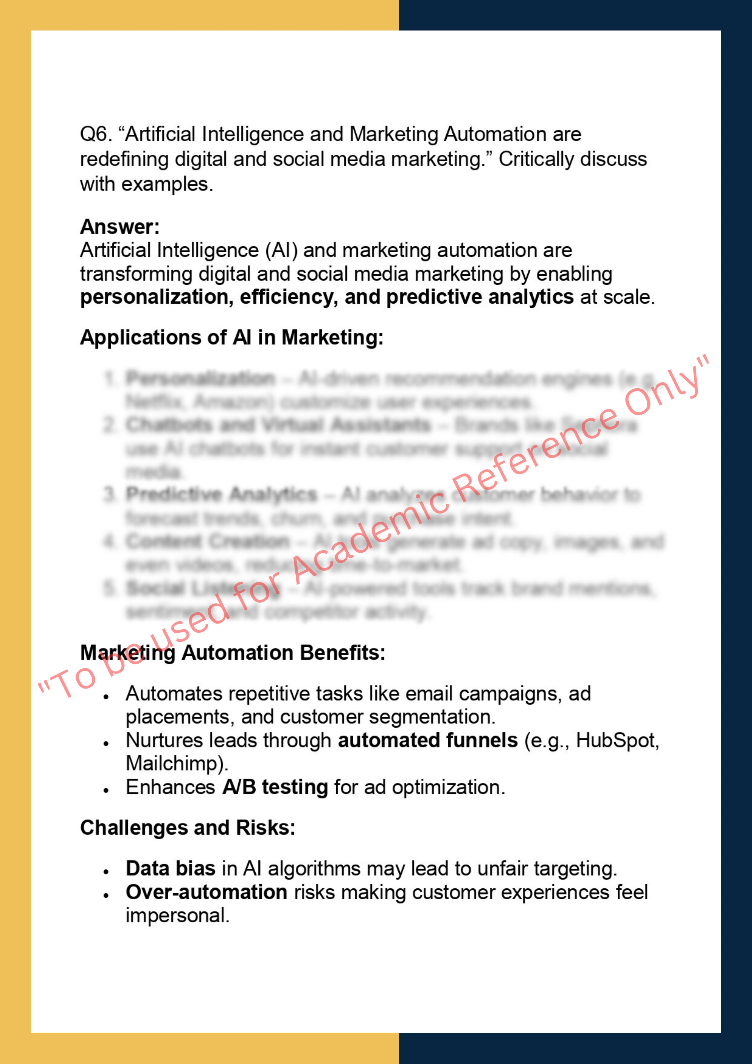 MKTG6004 - Digital & Social Media Marketing 7