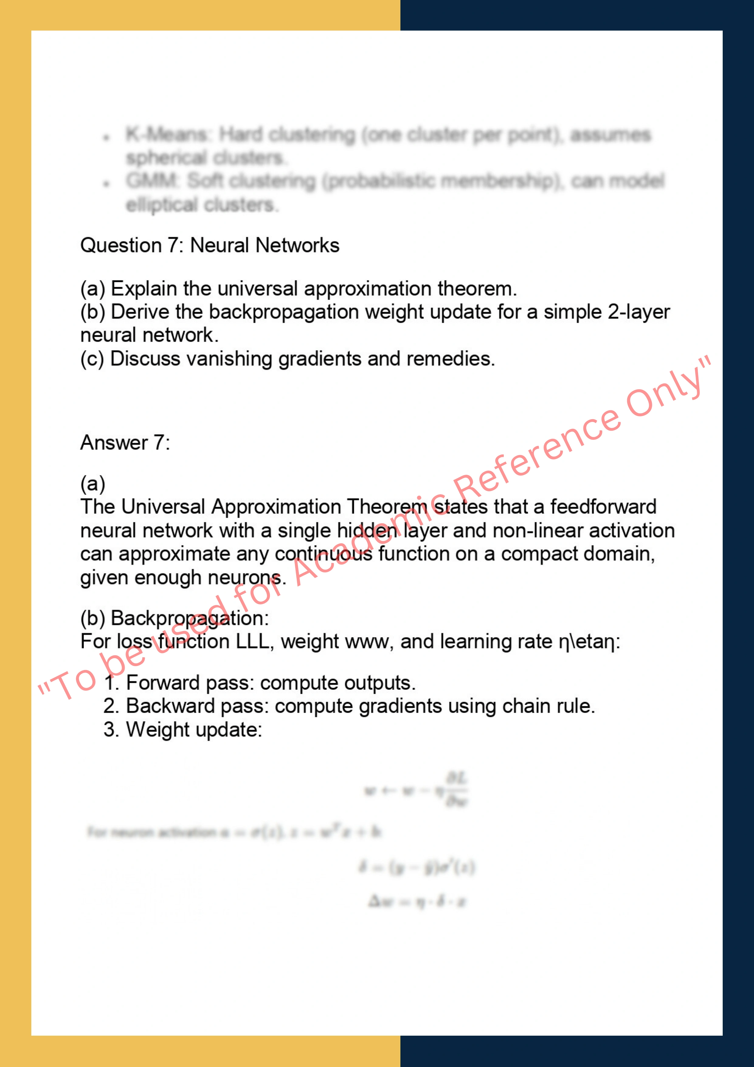 CSCI 567–  Machine Learning 7