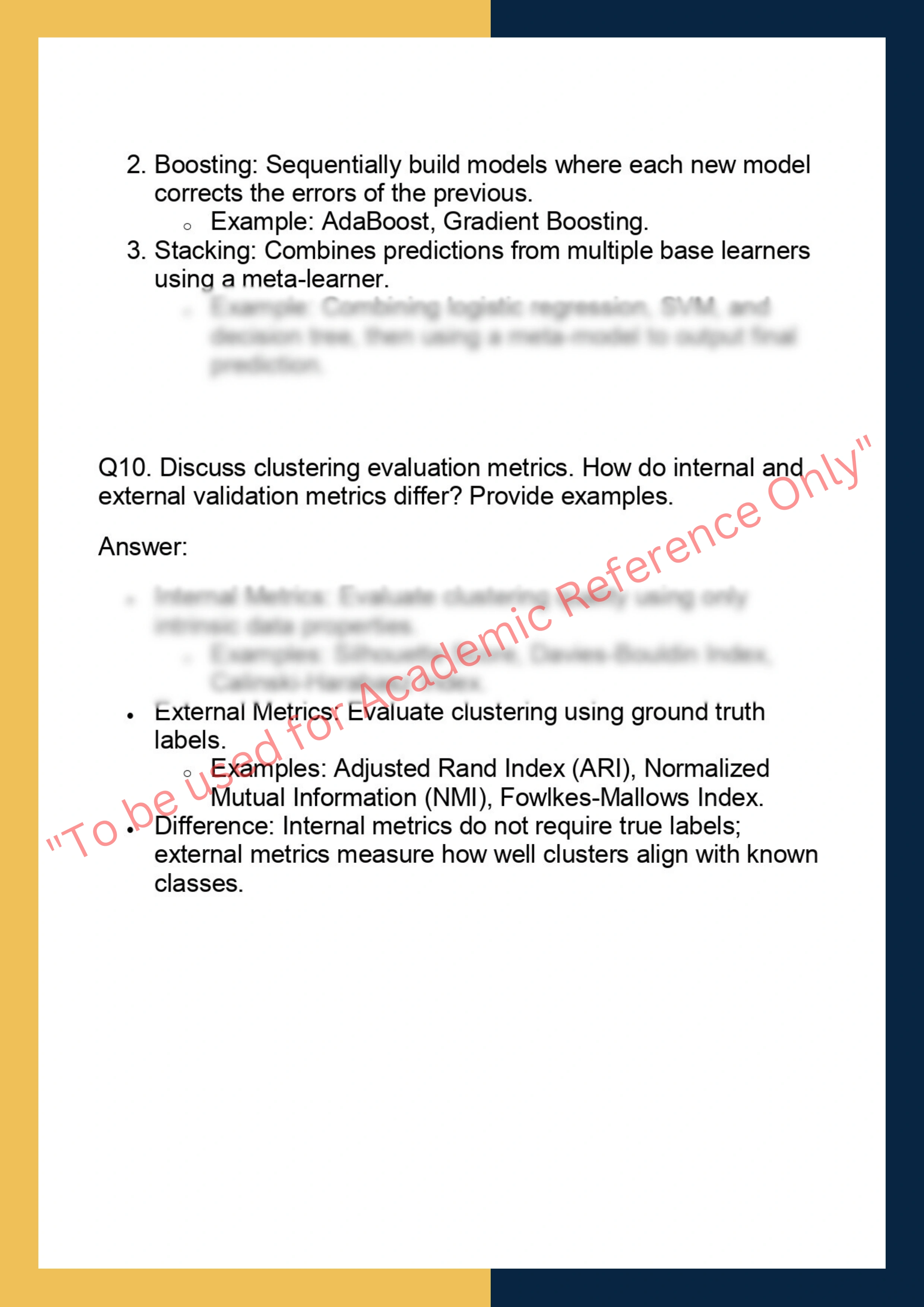 COMP527 – Data Mining and Machine Learning 7