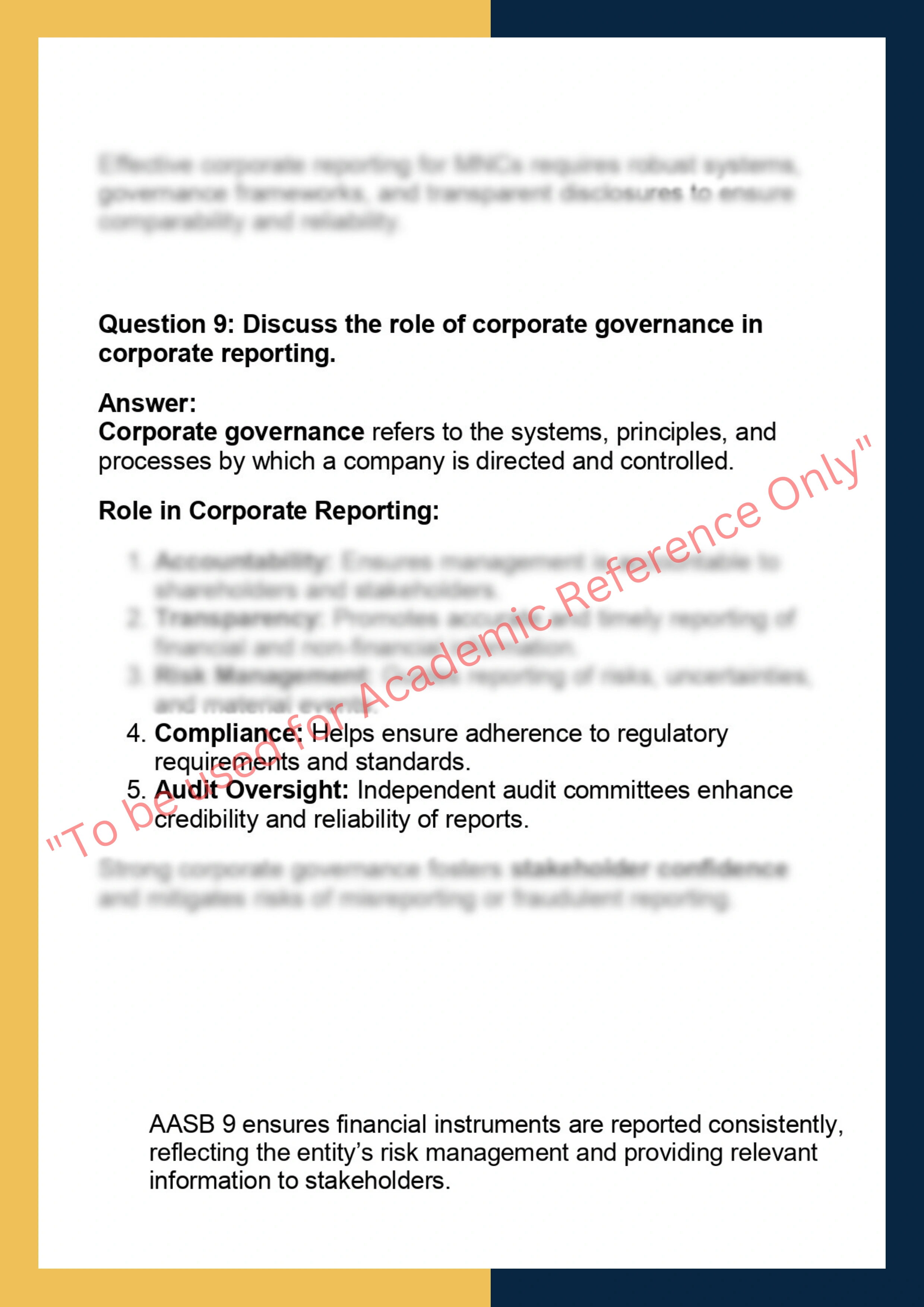 ACCT90012  – Corporate Reporting 7