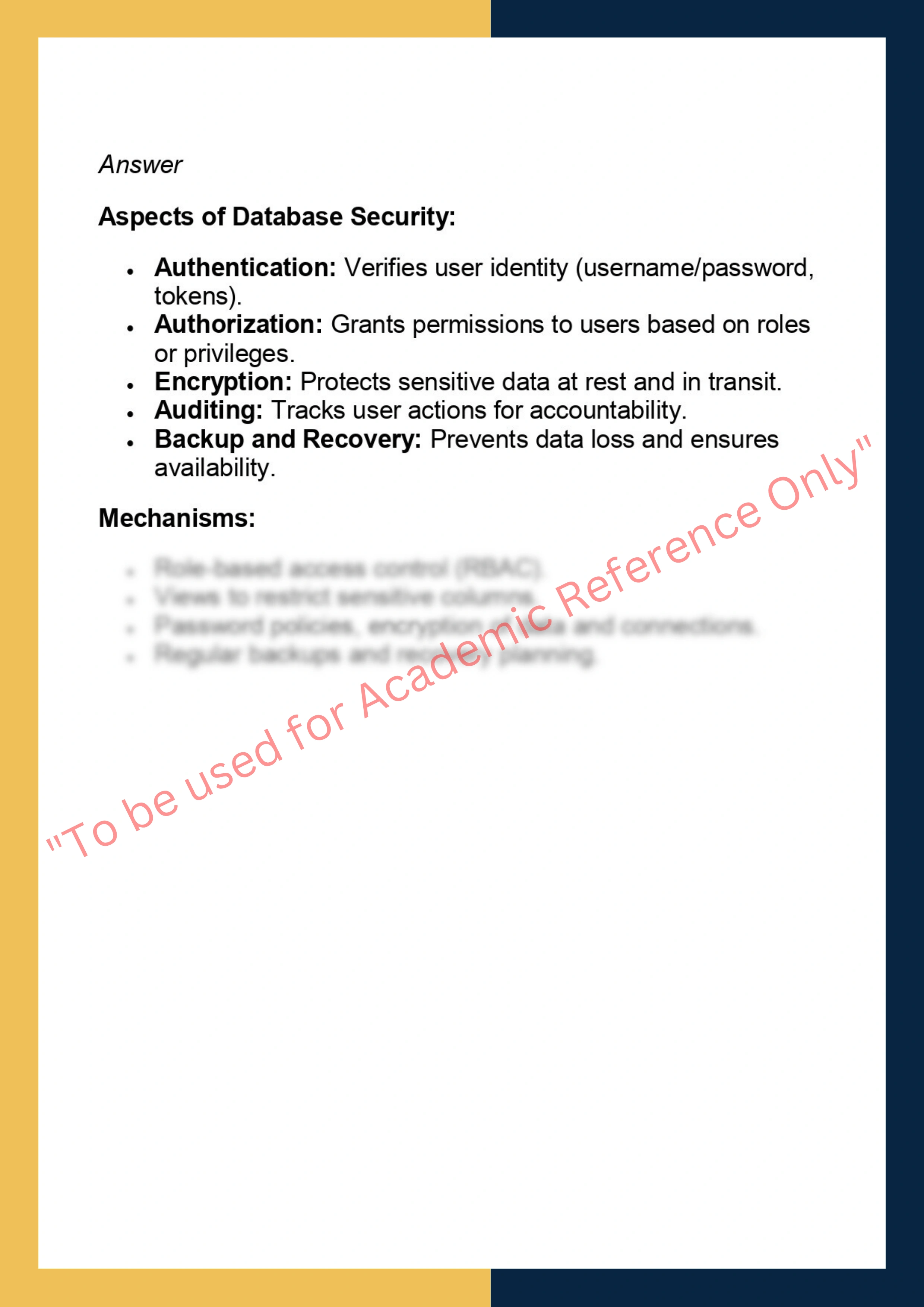 COMP9311  – Database Systems 7