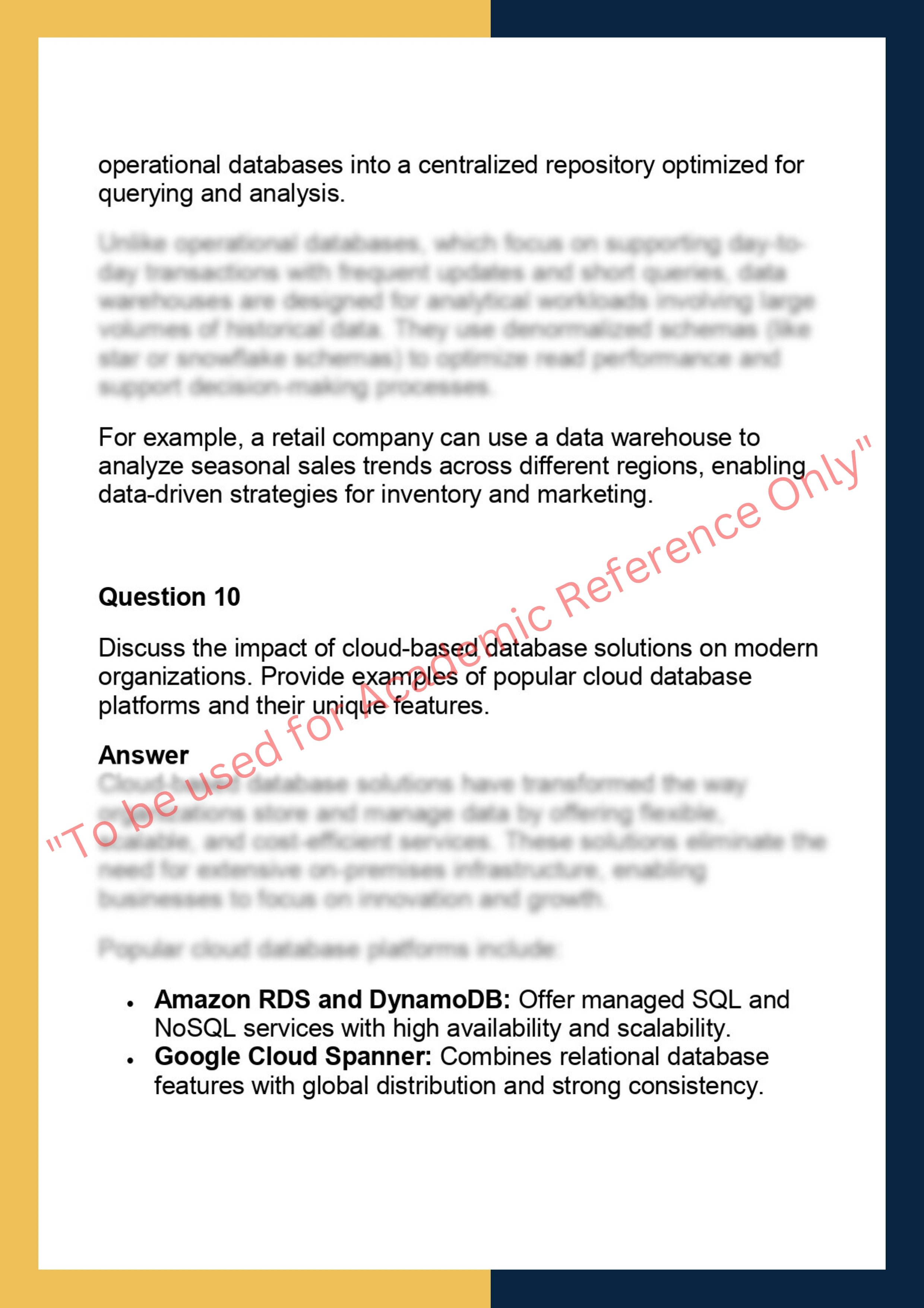 COM2008 –  Database Systems 7