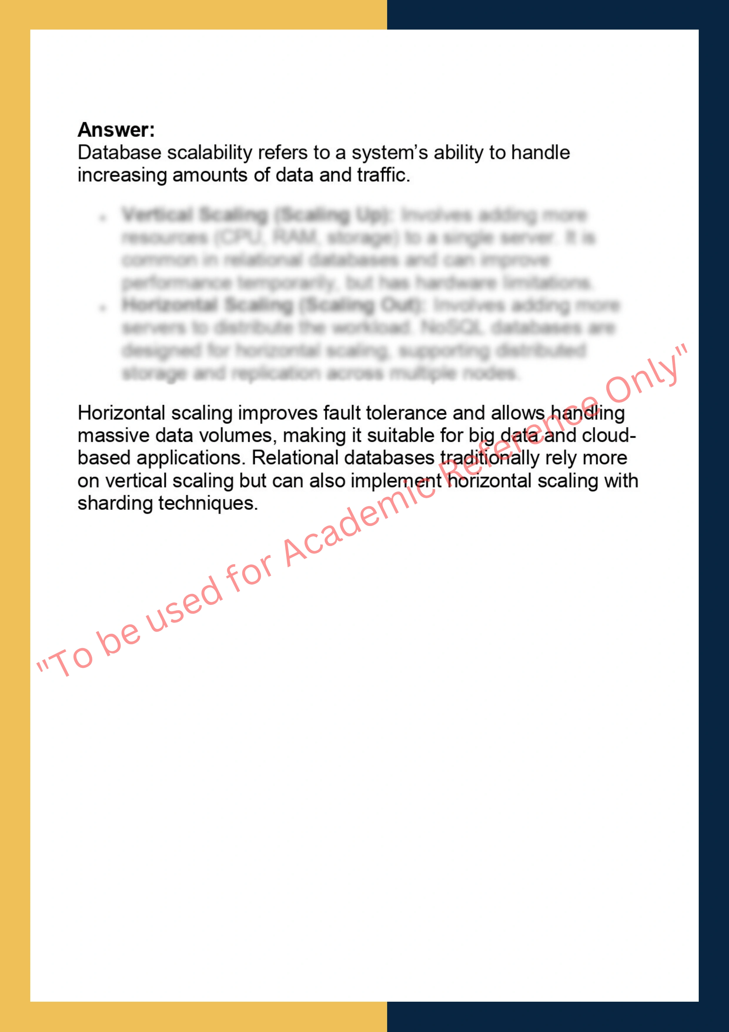 INFR10074  – Database Systems 7