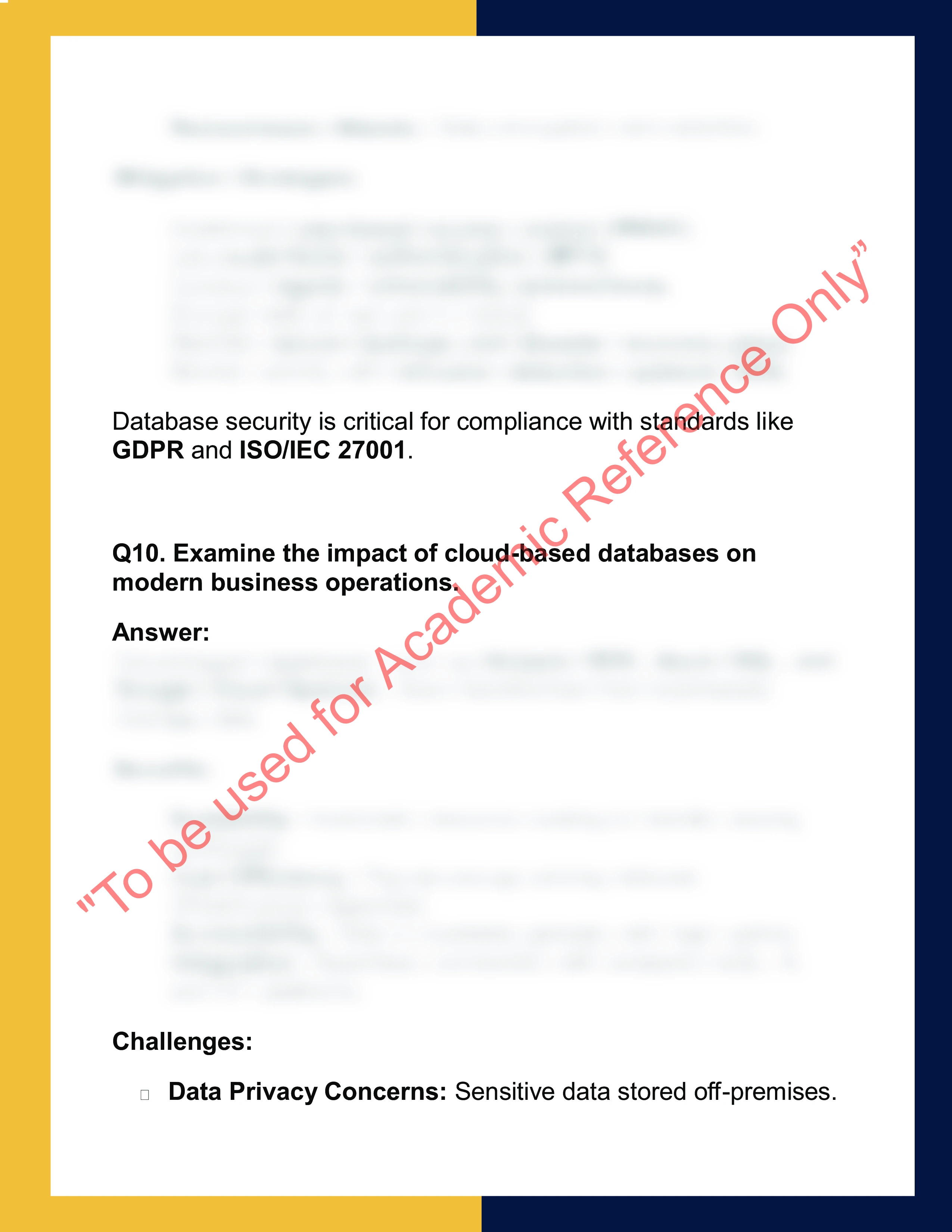 IT203 –  Database Concepts 7