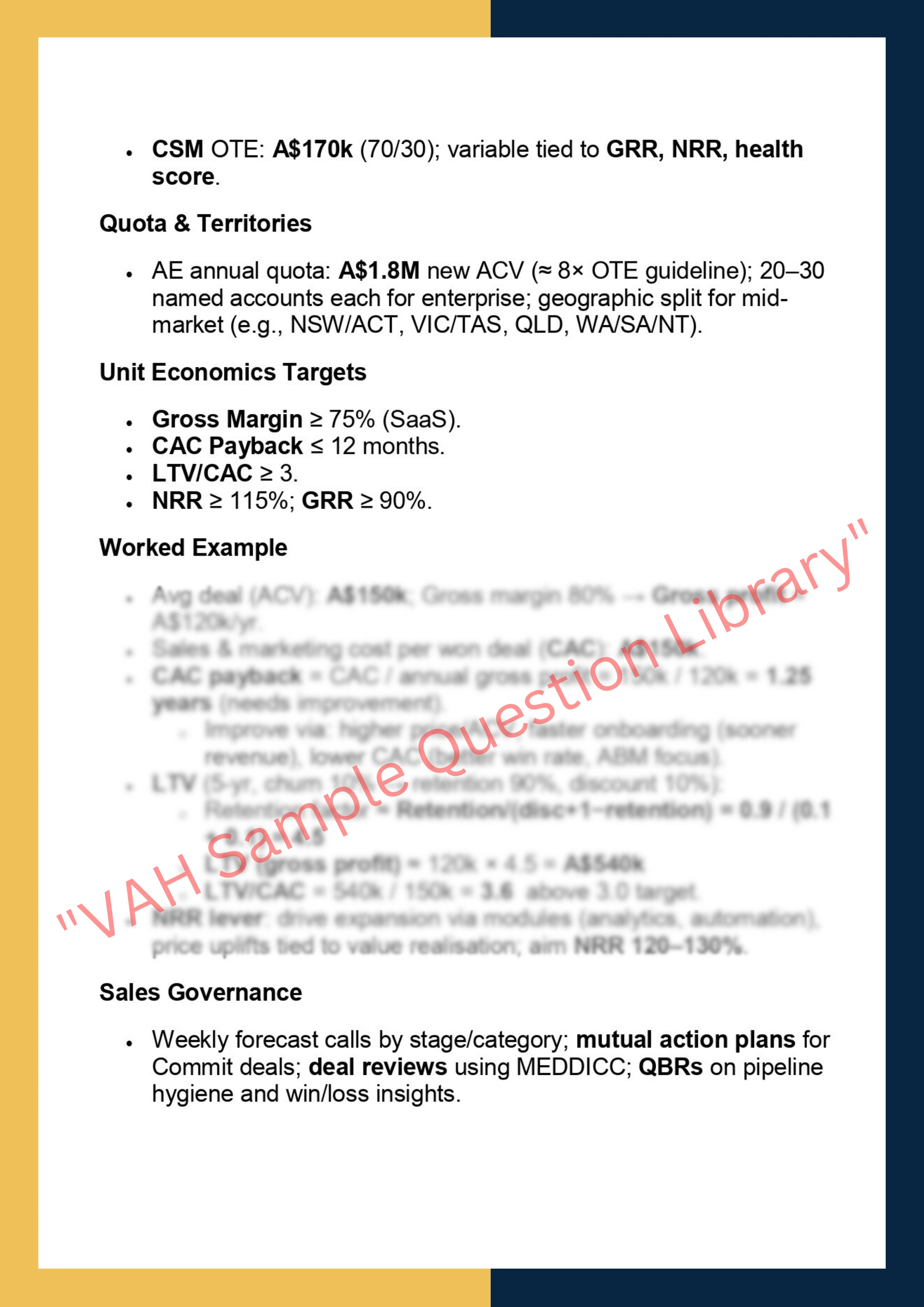 MKTG6013 -  B2B Marketing and Sales 8