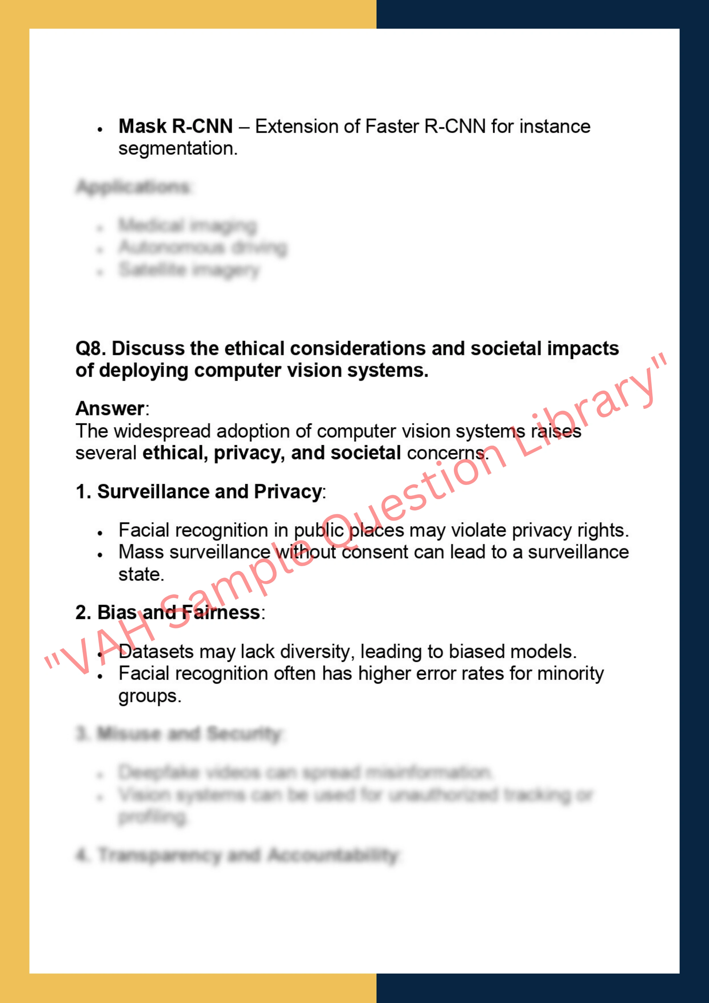 DS5008 – Computer Vision & Image  Processing 8