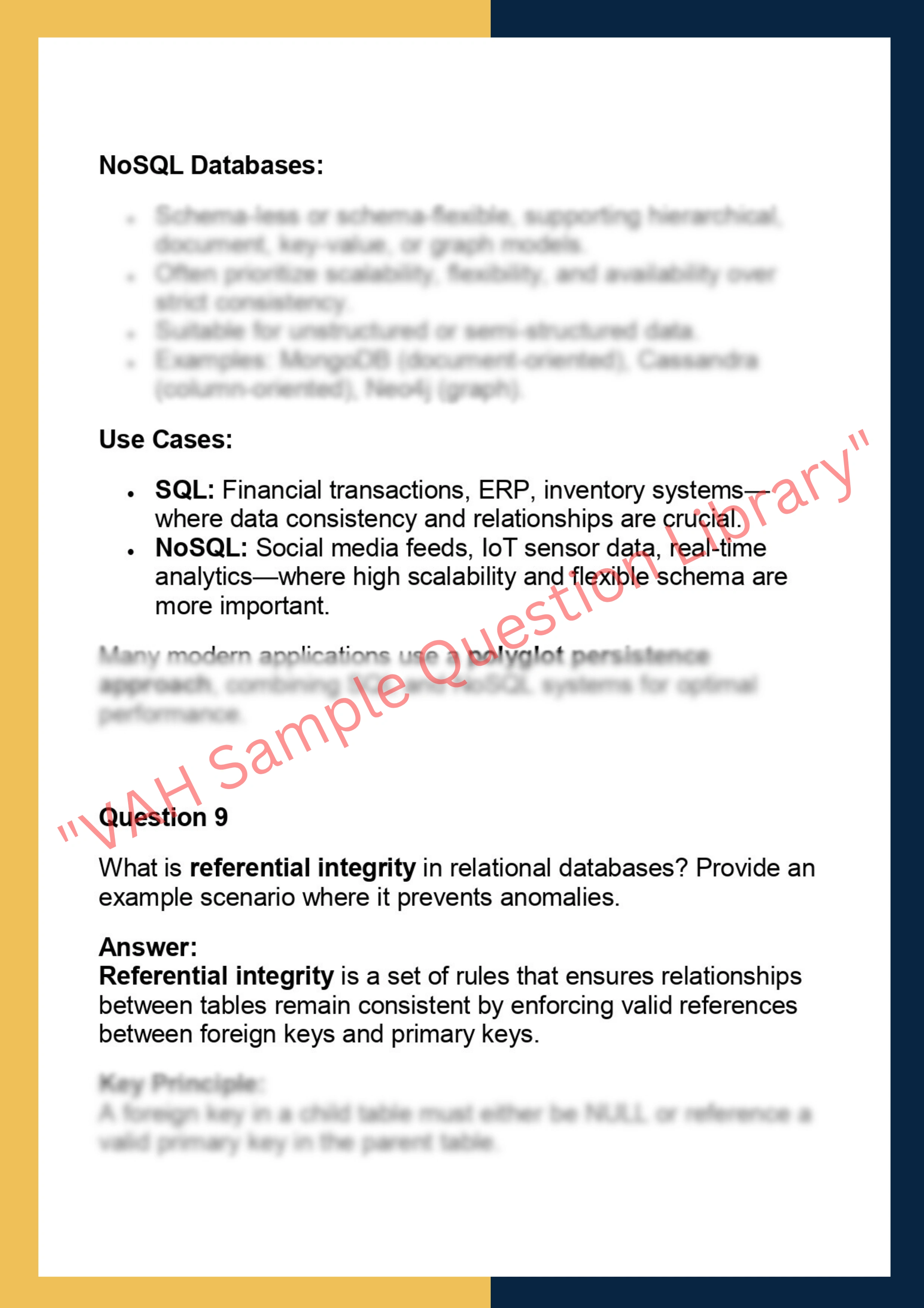 CSE 414 – Introduction to Databases  Assignment 8