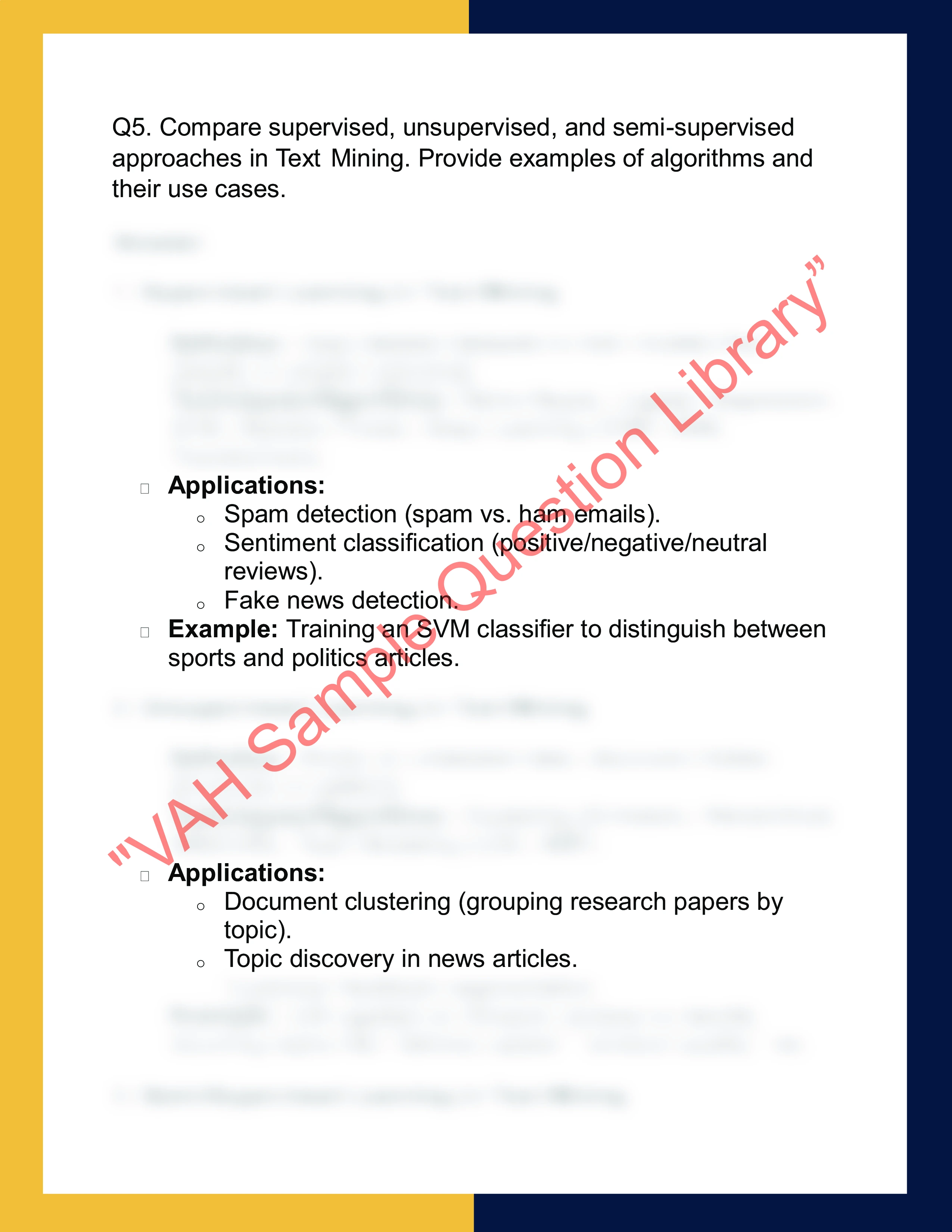 CIS 584 –  Web & Text Mining 8