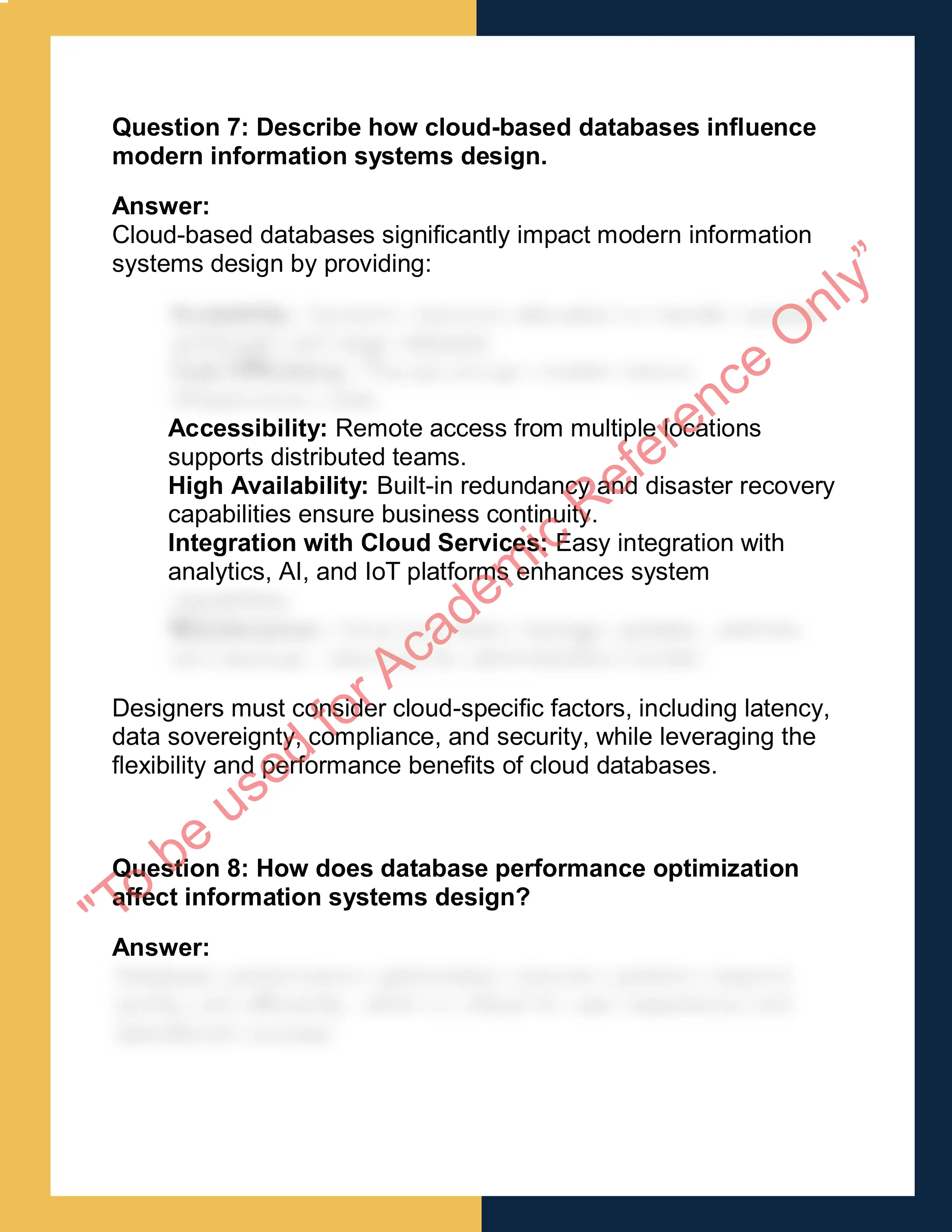 AC52001 – Information Systems Design 5
