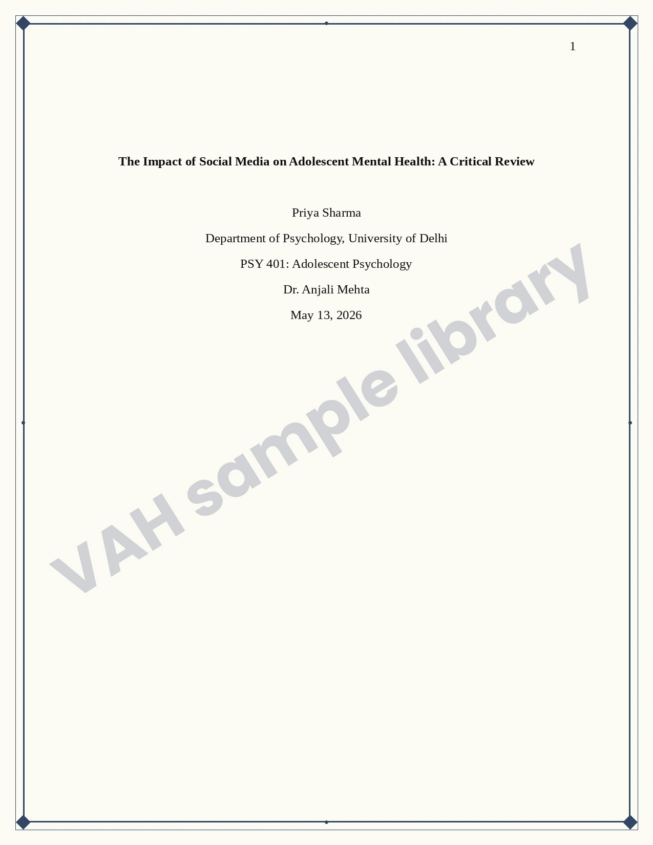 APA7 Sample Essay page 01