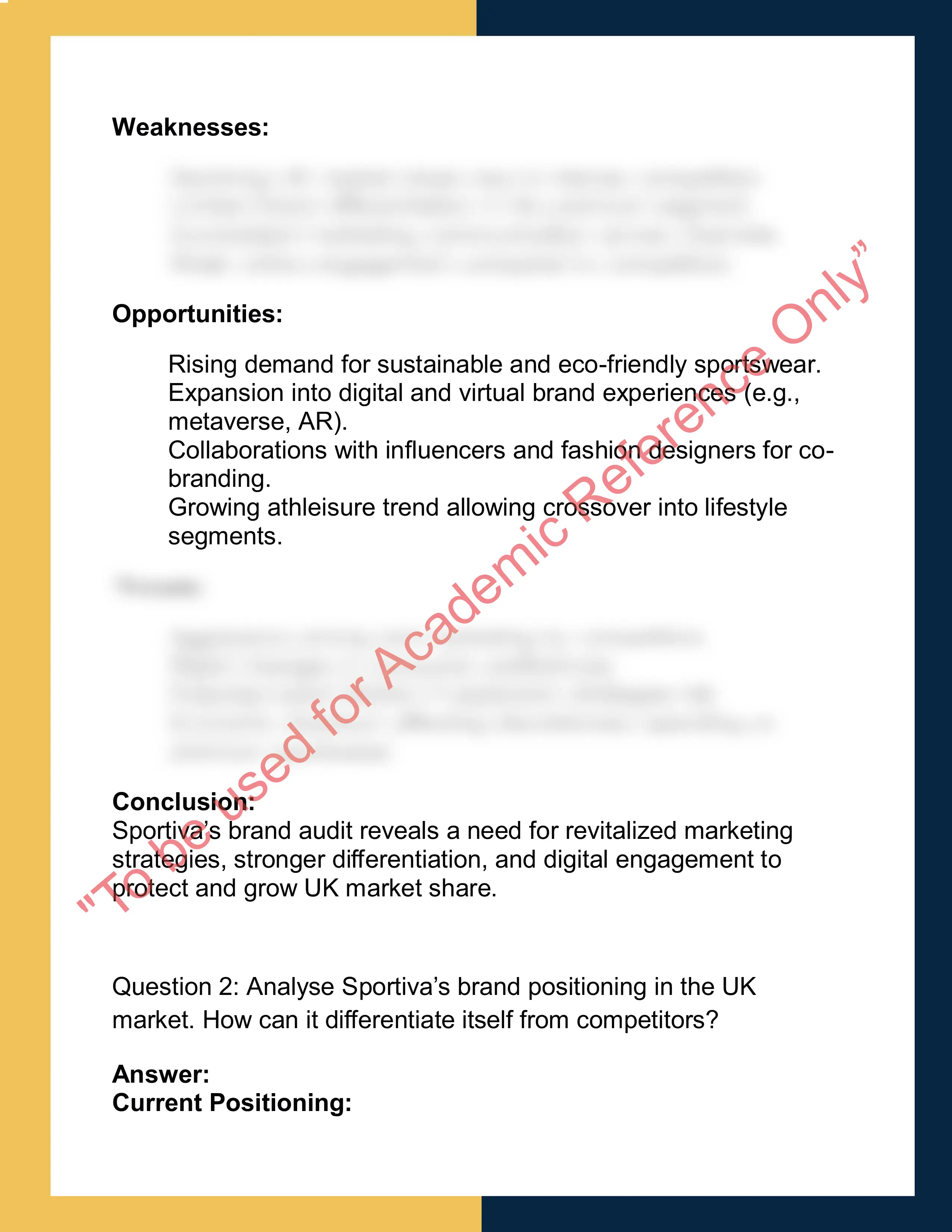 BM502 – Brand Management 1