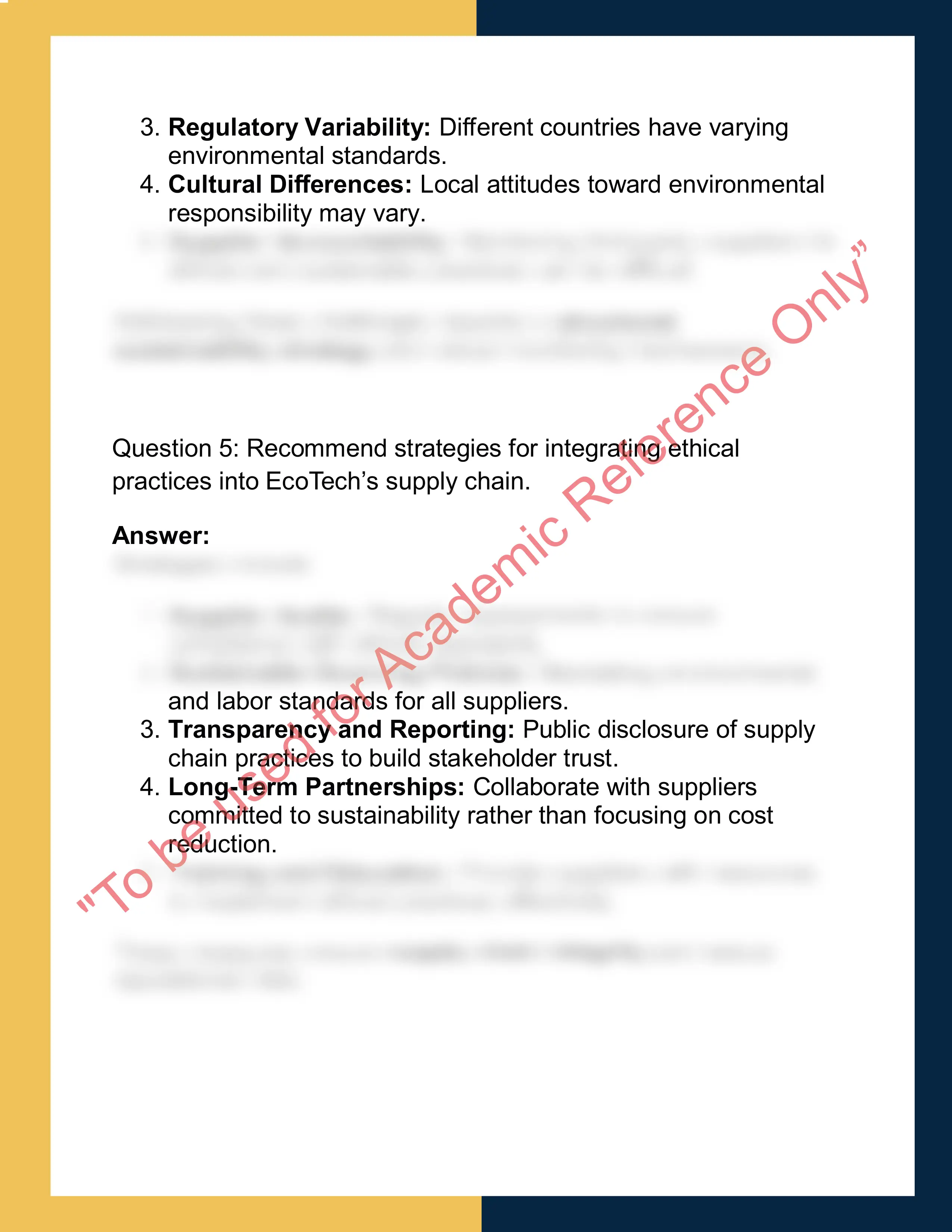 BS6002B – Business Ethics  & Sustainability 3